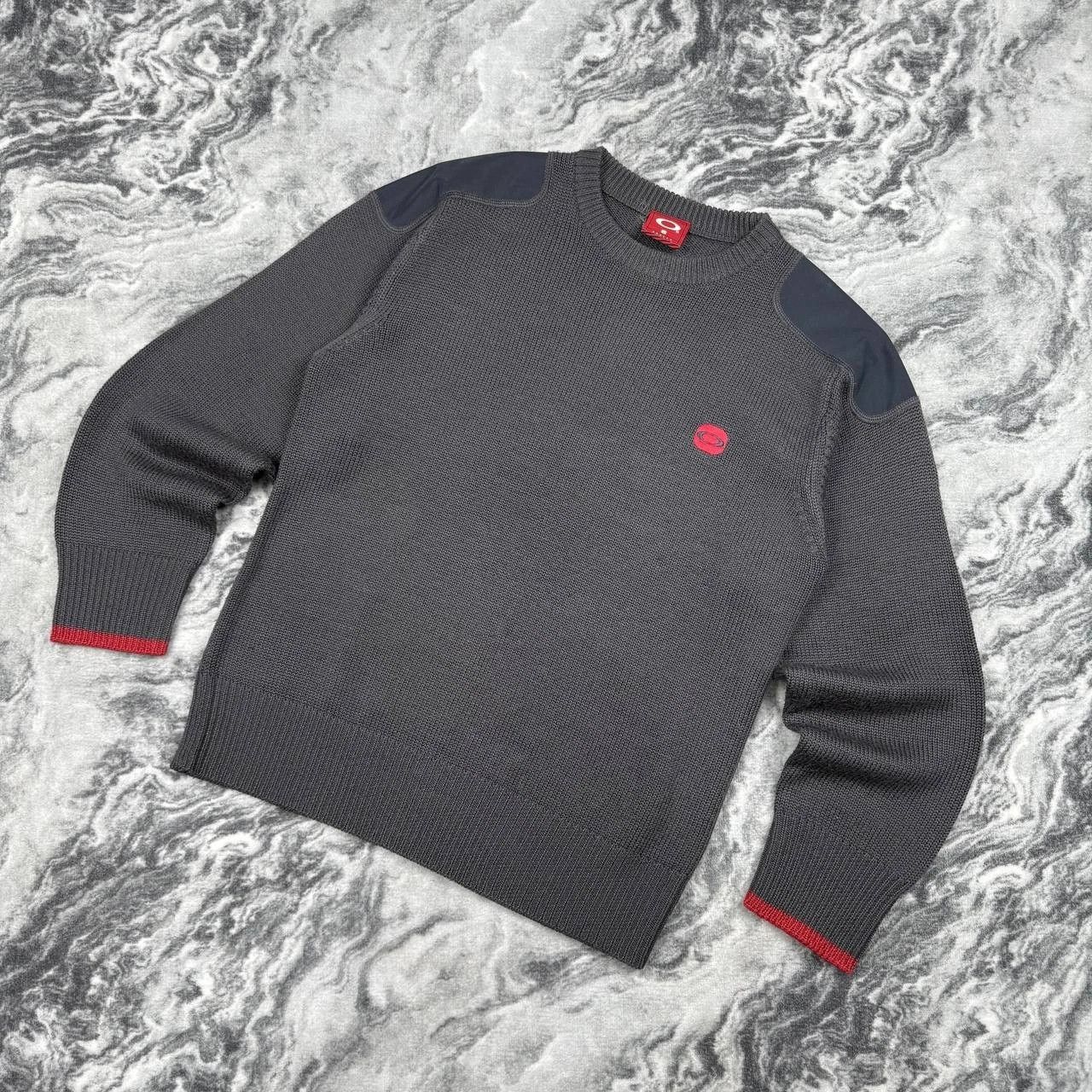 トップス archive 00s OAKLEY military sweater Vintage Oakley Knit Sweater 00s Military Style Nylon