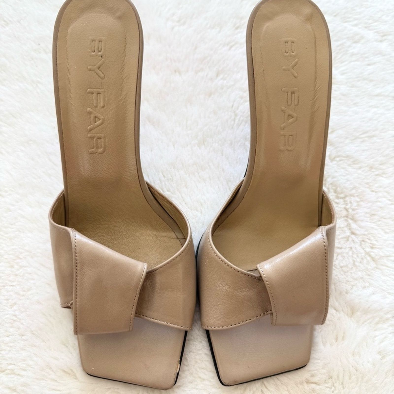 By Far BY FAR women heel slides size 37 Retail 460$ Size US 7 / IT 37 - 1 Thumbnail