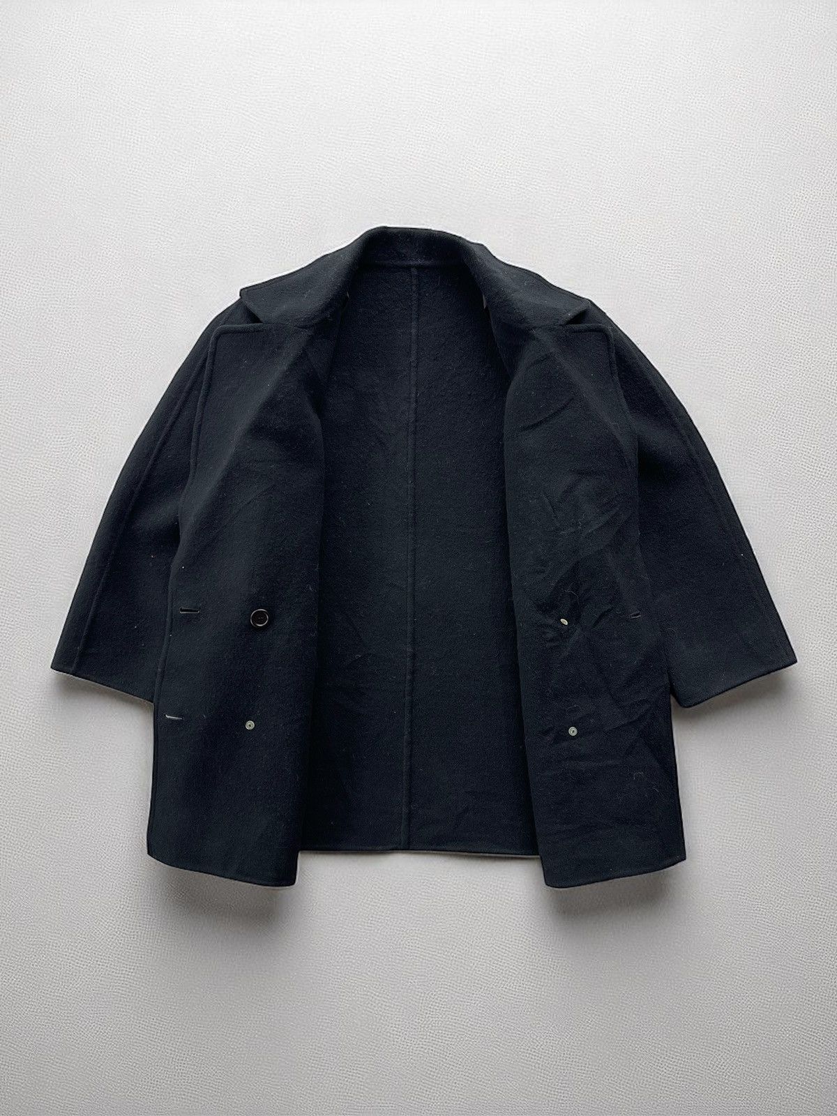 Burberry × Vintage 🔥Vintage Burberrys Women's Wool Double-breasted Coat/Jacket Size M / US 6-8 / IT 42-44 - 3 Thumbnail