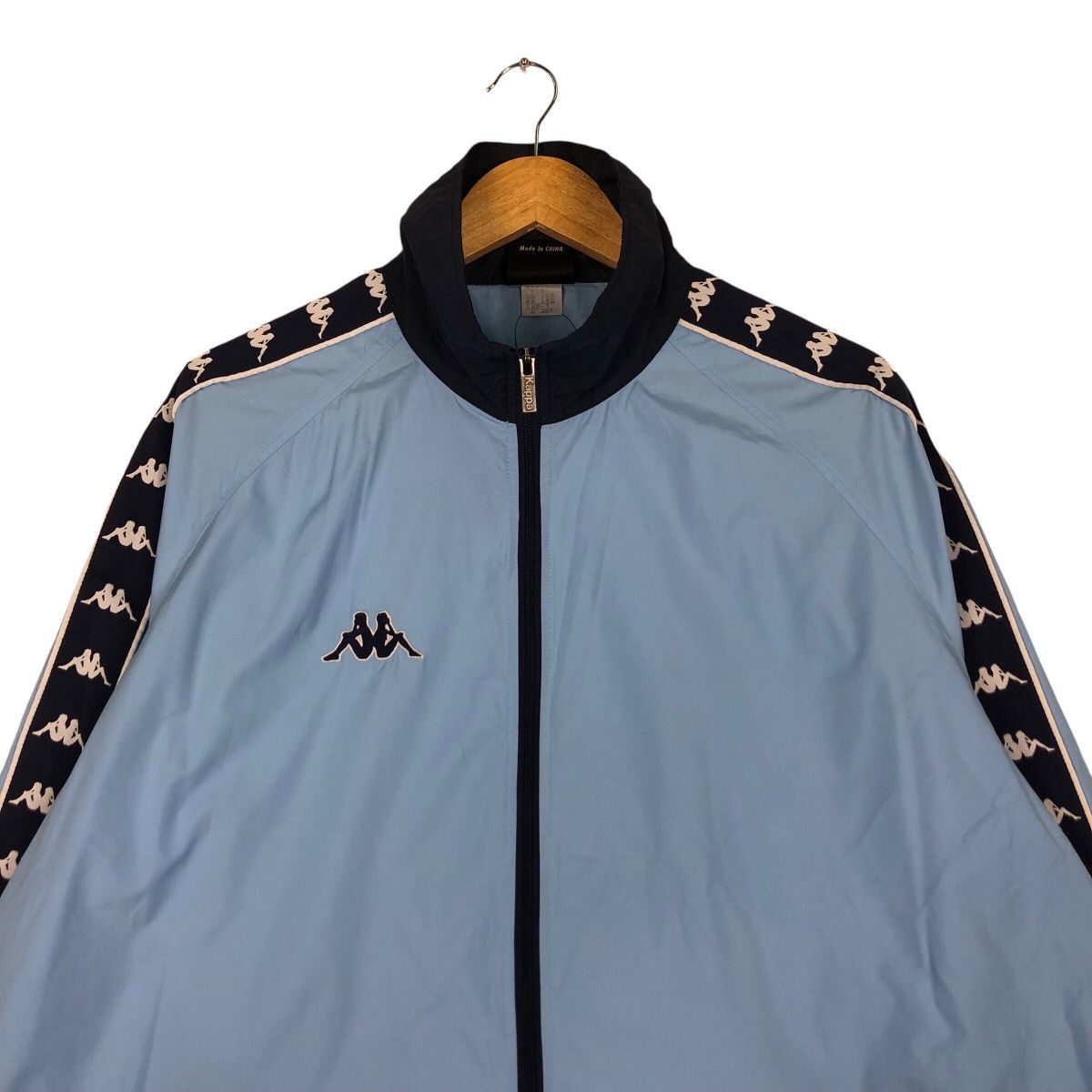 Kappa × Vintage Vintage Kappa Windbreaker Light Jacket Side Tape XL Size US XL / EU 56 / 4 - 2 Thumbnail