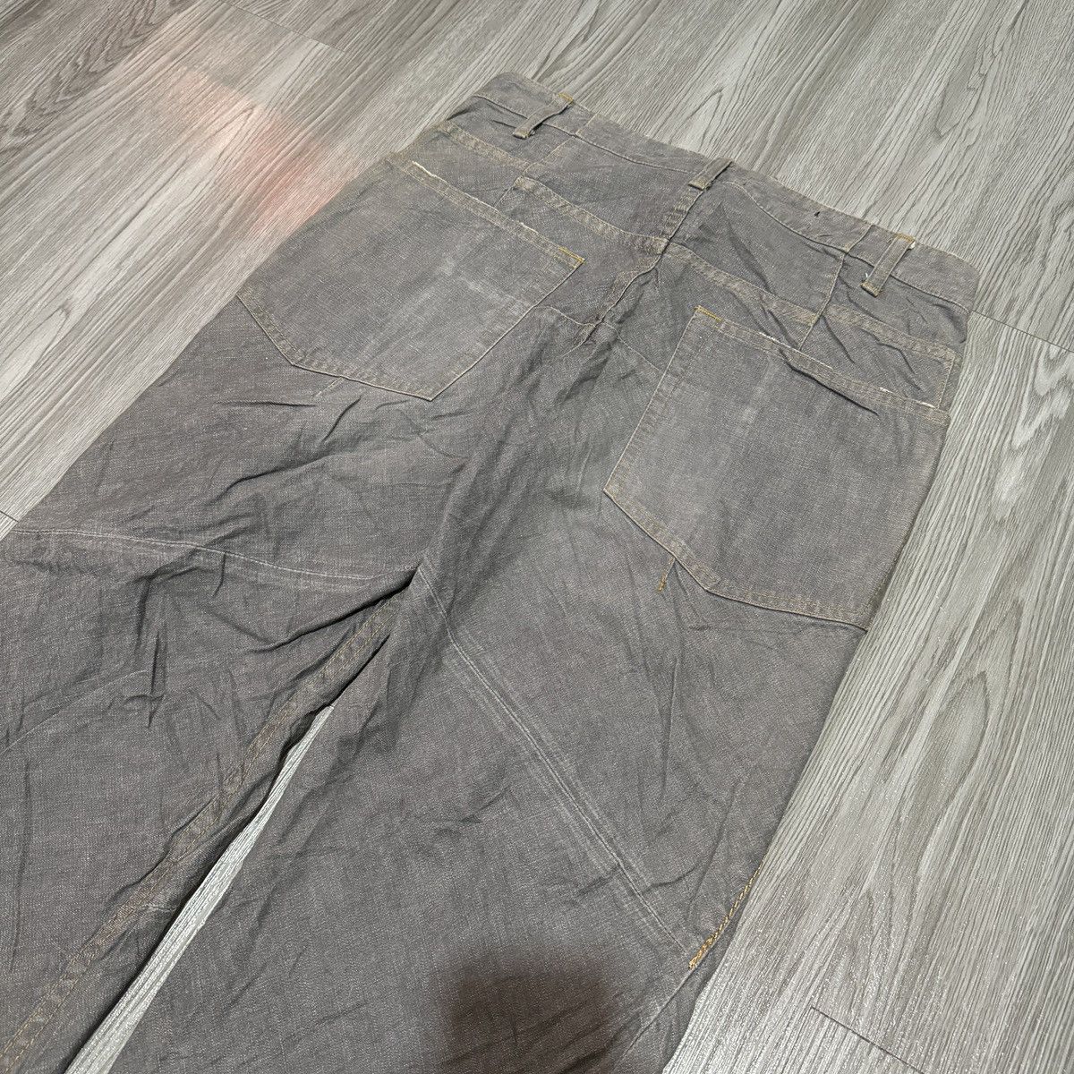 CABANE de ZUCCa Cabanne De Zucca Denim Big Pocket Pants Size US 31 - 10 Thumbnail