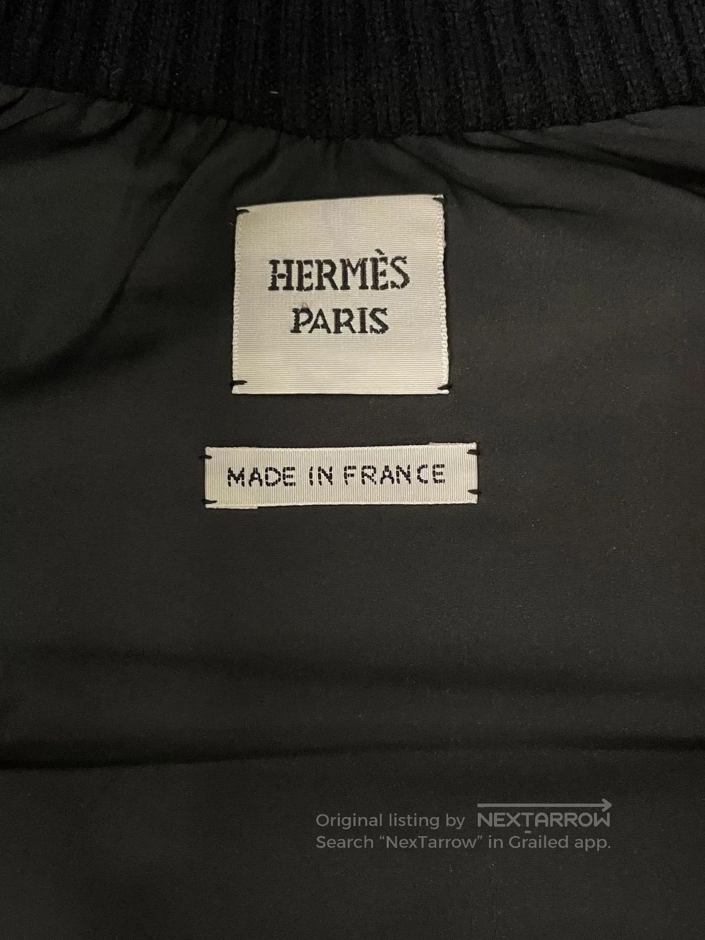 Hermes Hermes Black Sleeveless Down Vest. Size US XS / EU 42 / 0 - 6 Thumbnail
