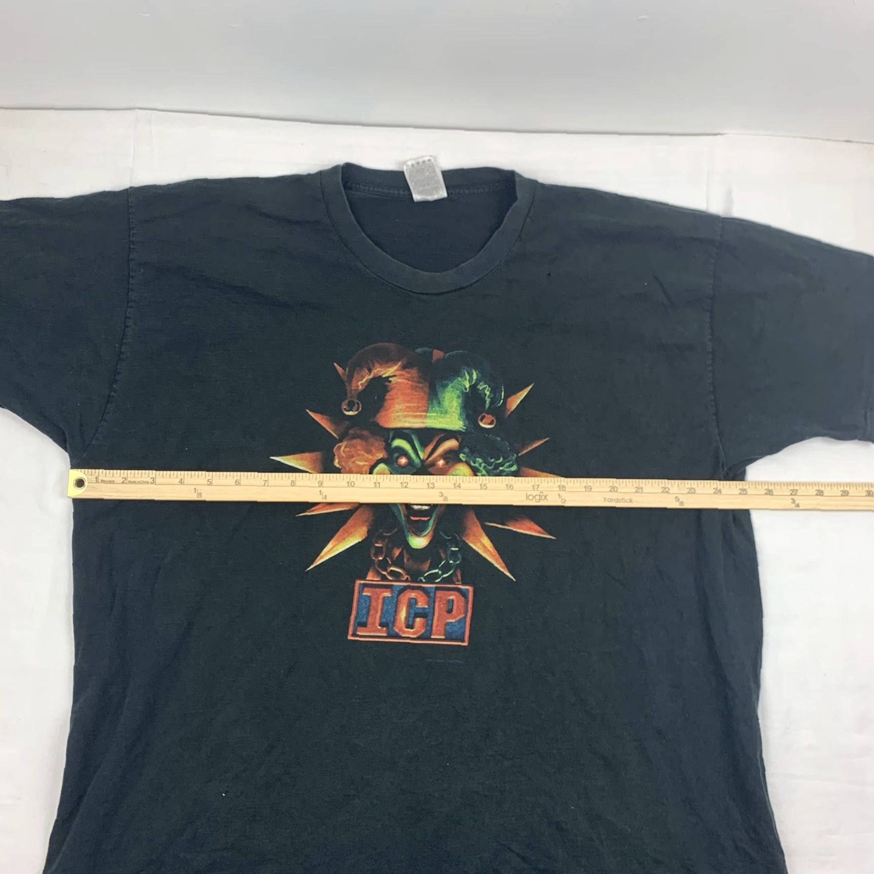 Fruit Of The Loom VINTAGE Insane Clown Posse T-Shirt 2XL Men Black Band Concert 90s Y2K Size US XXL / EU 58 / 5 - 7 Thumbnail