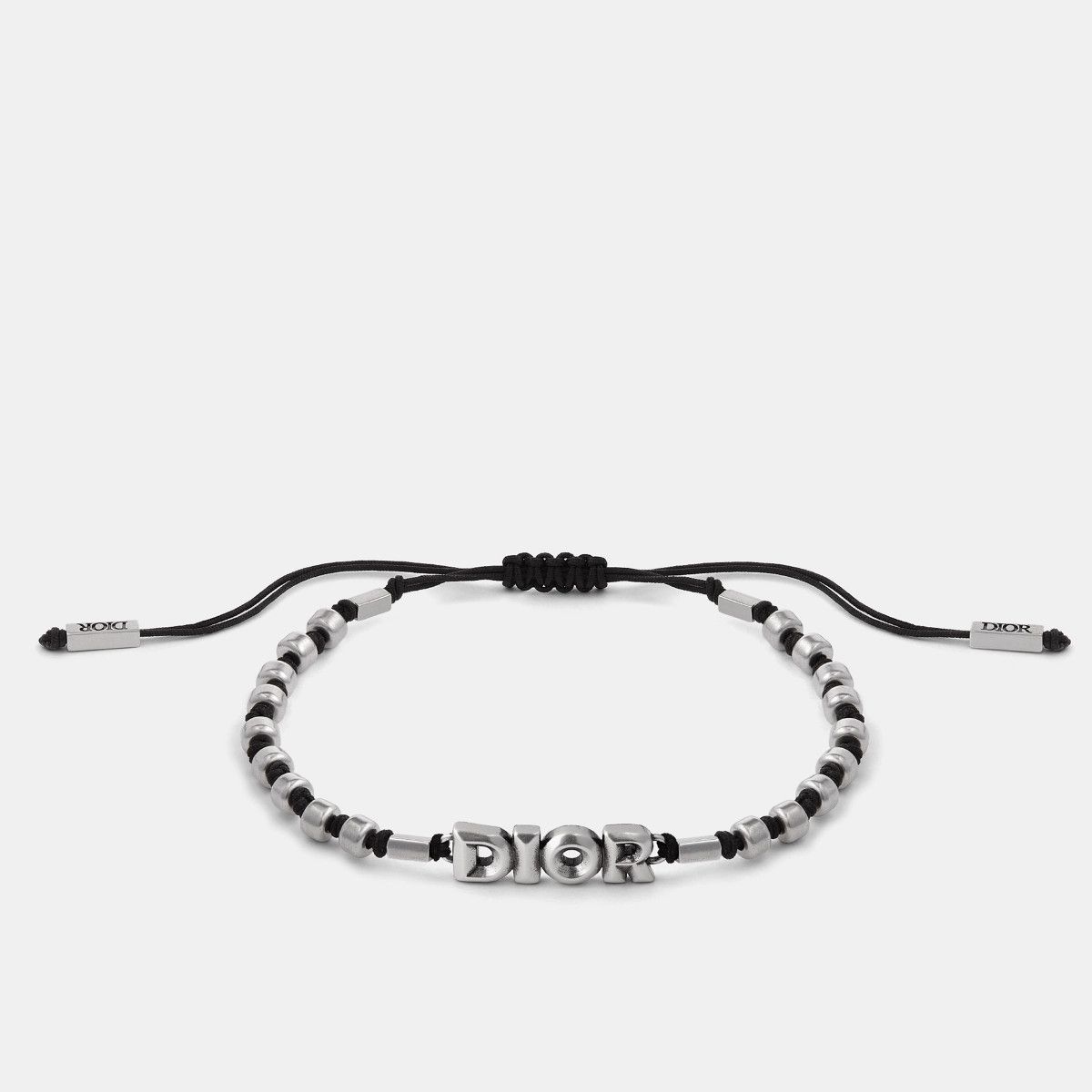 Dior o1w1db11024 Bracelets in Silver & Black Size ONE SIZE - 2 Thumbnail