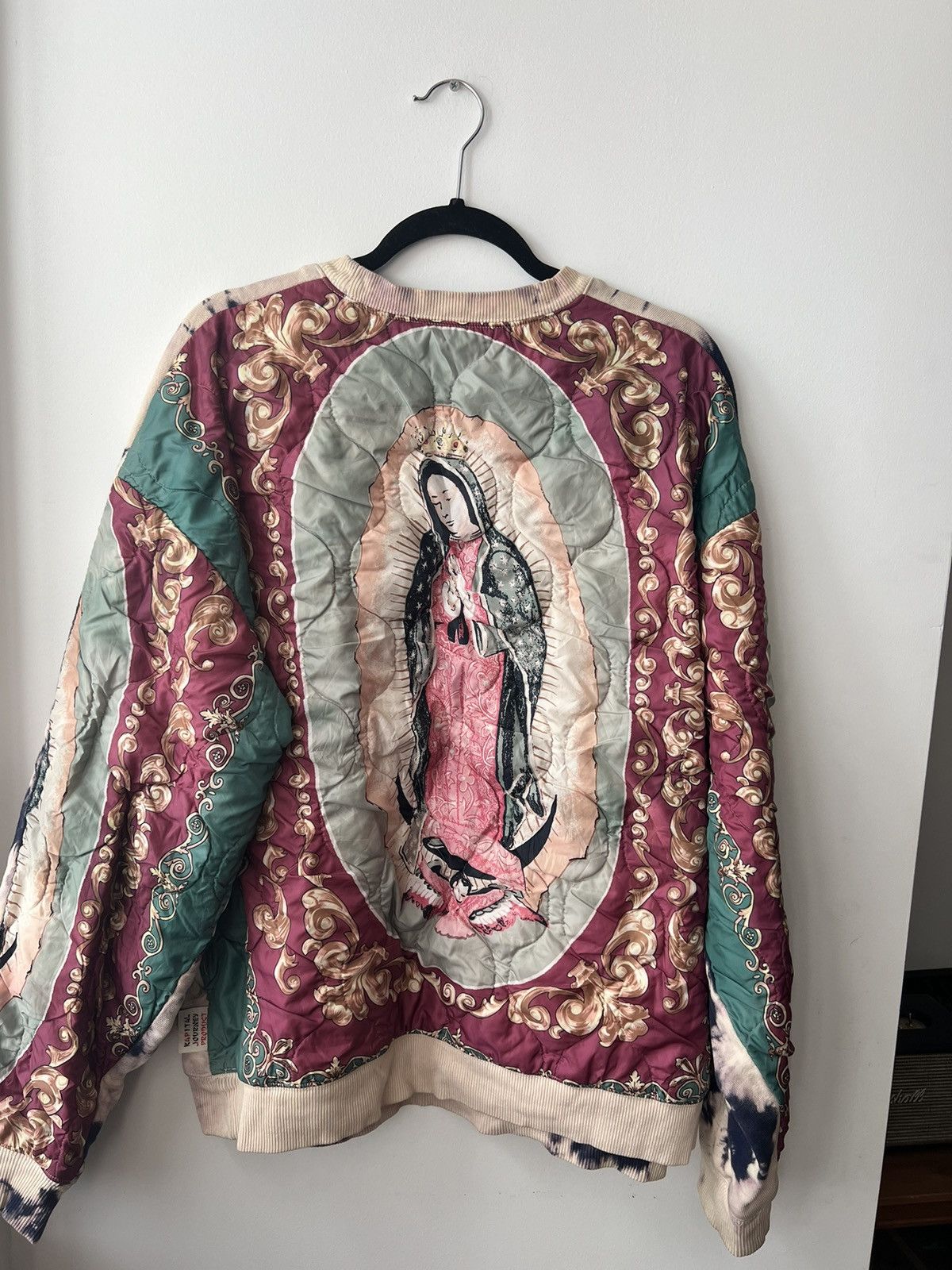 Kapital × Kapital Kountry FLEECE KNIT BIVOUAC BIG SWEAT (VIRGIN MARY ASHBURY DYED) Size US L / EU 52-54 / 3 - 2 Thumbnail