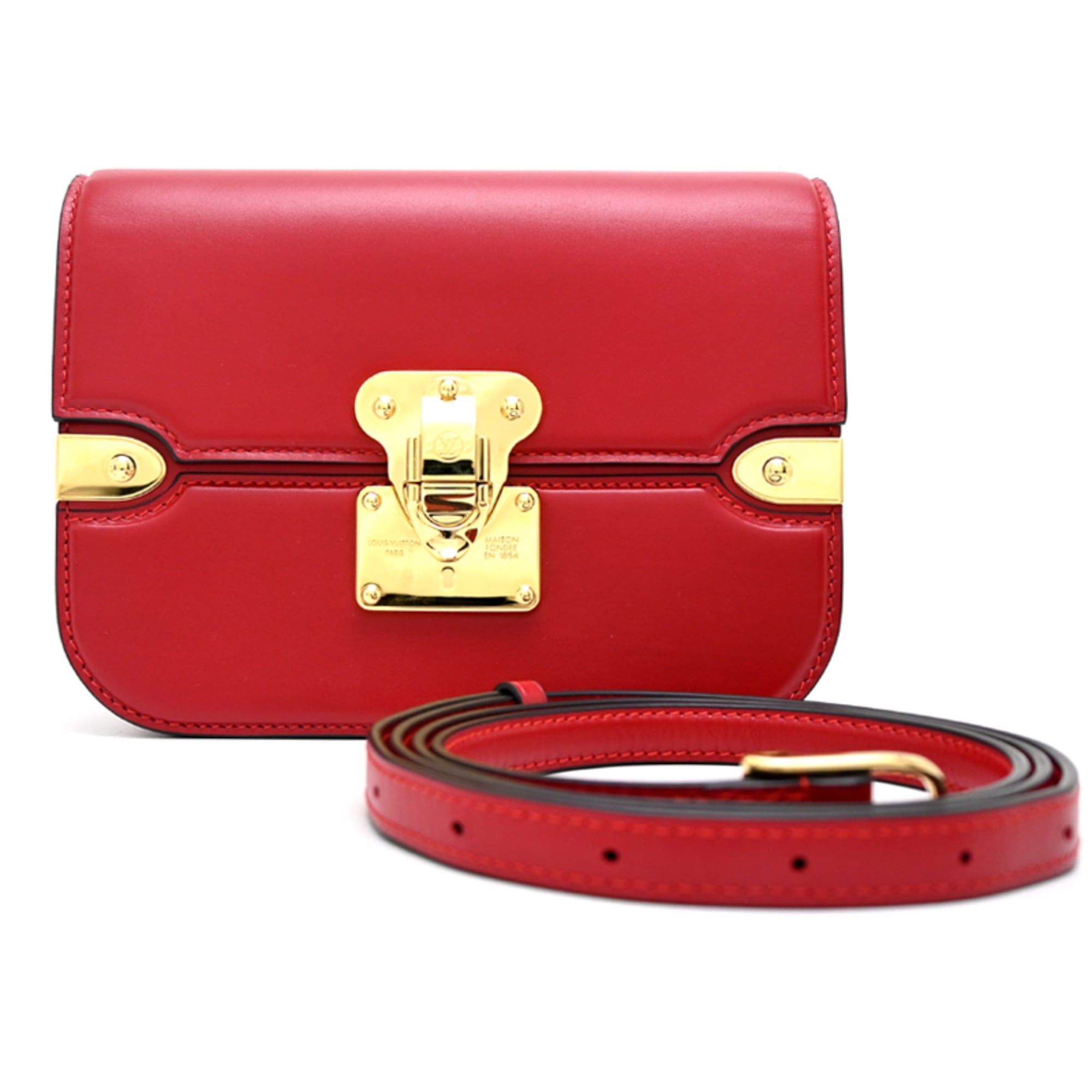 Louis Vuitton Louis Vuitton Calfskin Orsay MM Women's Shoulder Bag M23645 (Discontinued) Red Size ONE SIZE - 1 Thumbnail