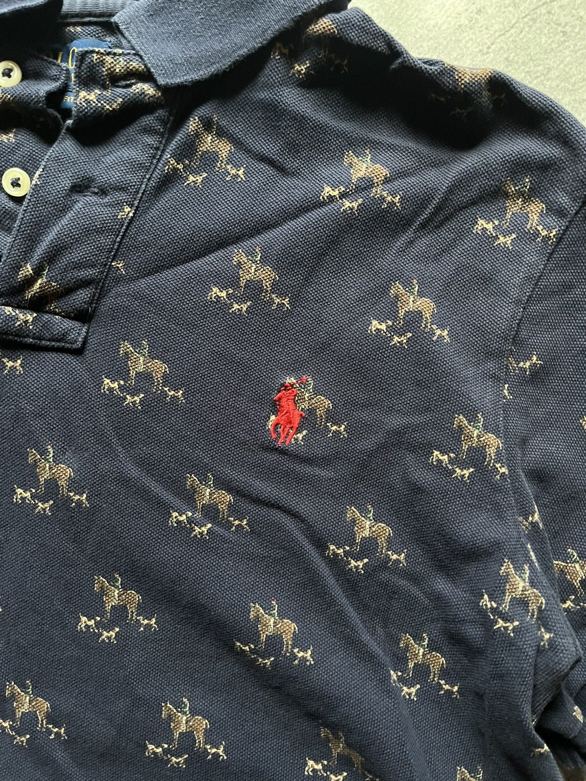 Polo Ralph Lauren 💂🏻‍♀️Polo Ralph Lauren Monoghram Polo shirt💂🏻‍♀️ Size US M / EU 48-50 / 2 - 2 Thumbnail