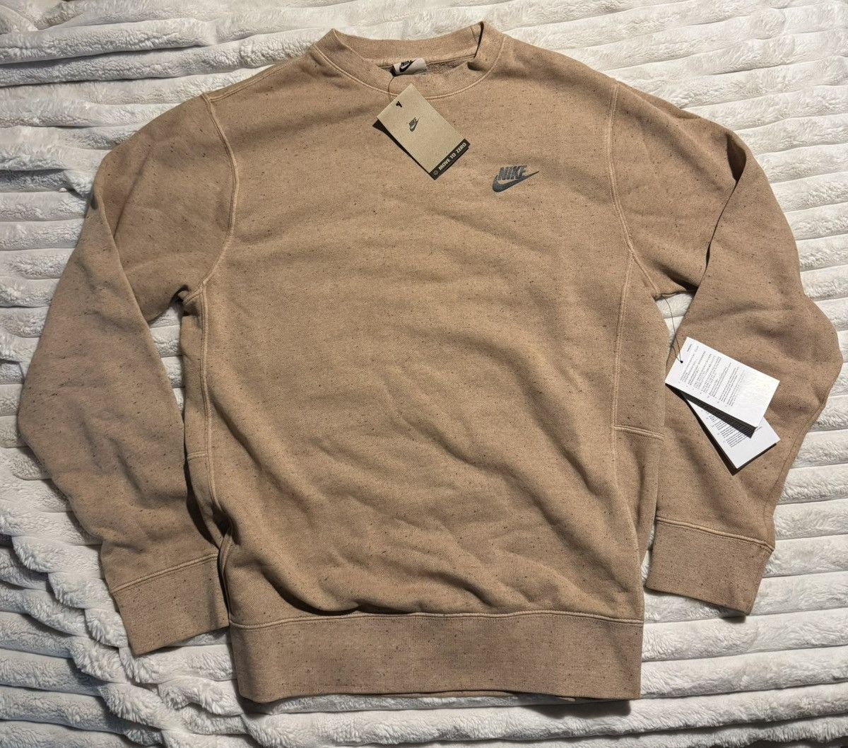 Futura × Nike Nike Sportswear Club Revival Fleece Crew driftwood pullover Size US S / EU 44-46 / 1 - 7 Thumbnail