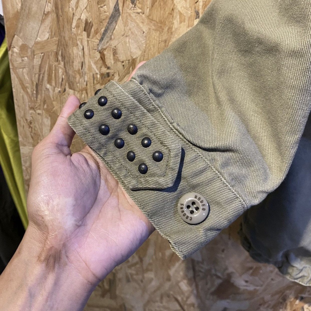 Japanese Brand × Vintage Vintage Rodeo Crowns “Rockers Skull” Military Jacket Size US M / EU 48-50 / 2 - 7 Thumbnail