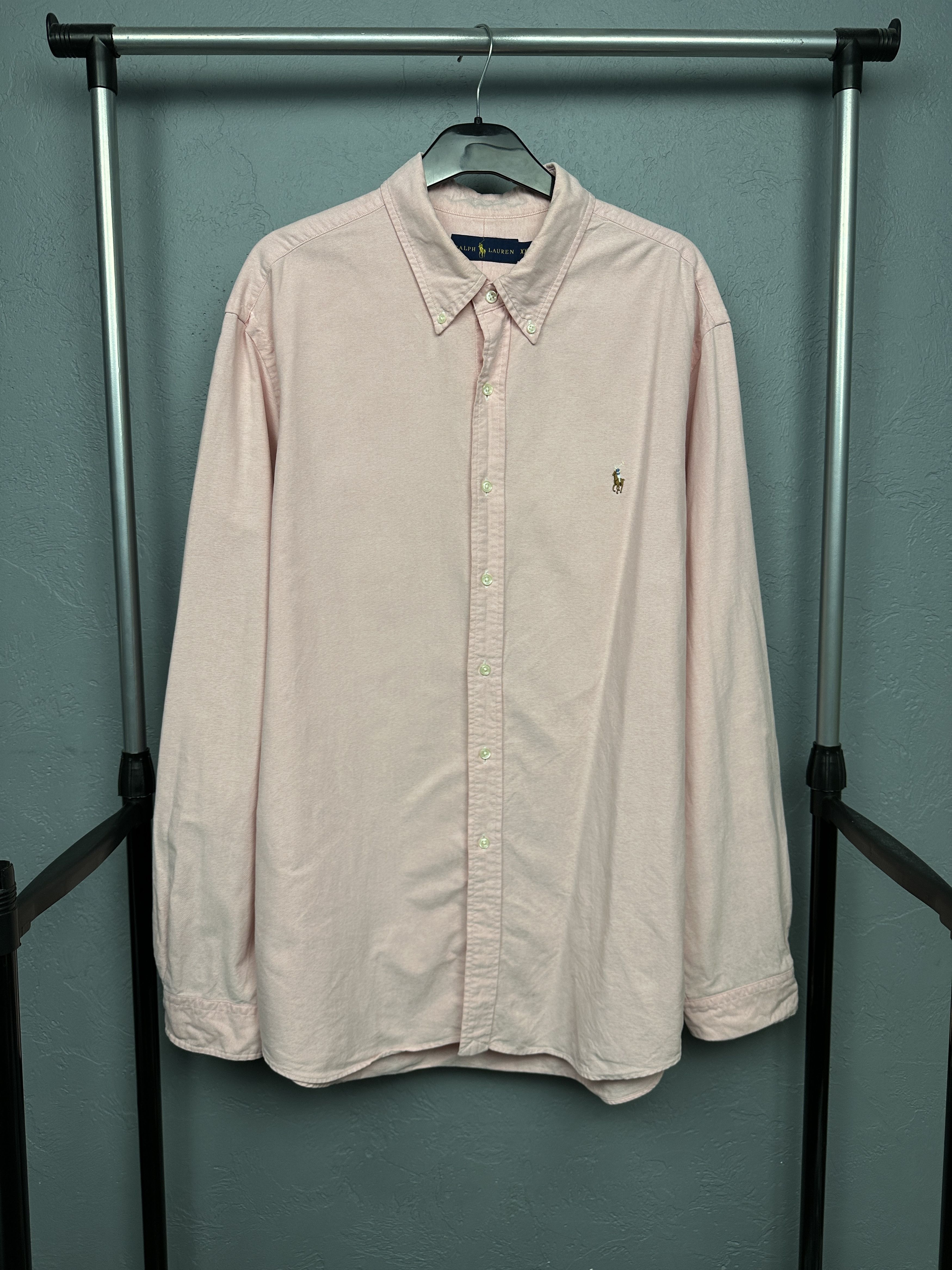 Polo Ralph Lauren Polo Ralph Lauren Mens Long Sleeve Shirt Size US XXL / EU 58 / 5 - 1 Thumbnail