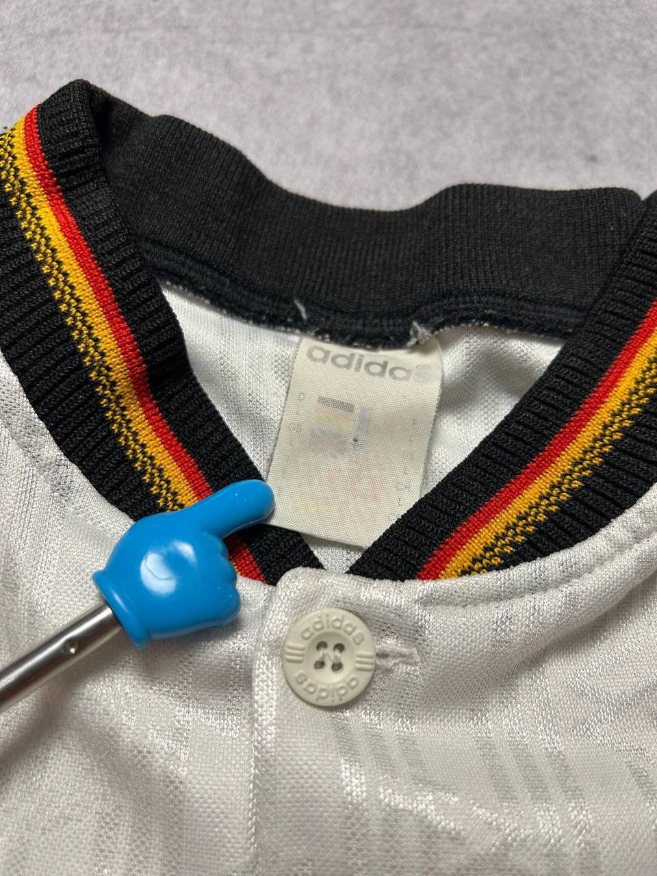 Adidas Vintage Adidas Germany Home Football Shirt 1996, Size L Size US L / EU 52-54 / 3 - 7 Thumbnail