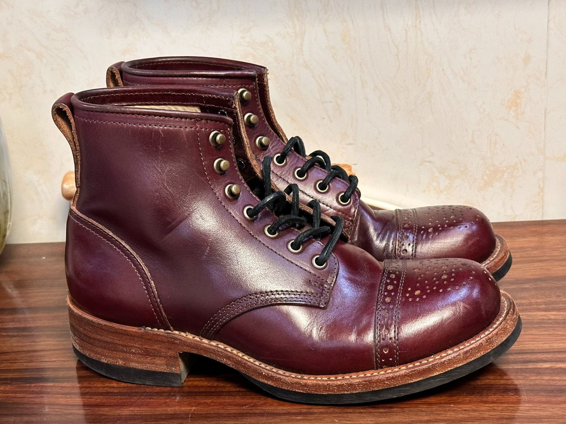 Other American Julian Paratrooper Boots Bowery Size US 8.5 / EU 41-42 - 1 Thumbnail