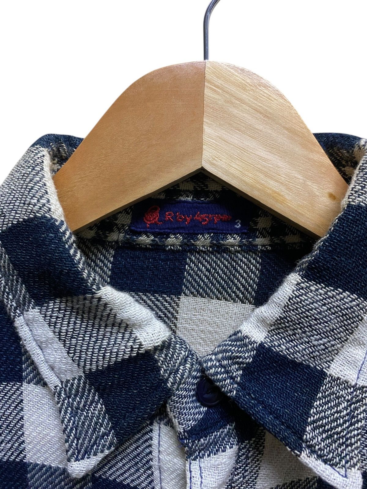 45rpm Vintage Japanese Brand 45rpm Wool Shirt 1990s Size US M / EU 48-50 / 2 - 5 Thumbnail