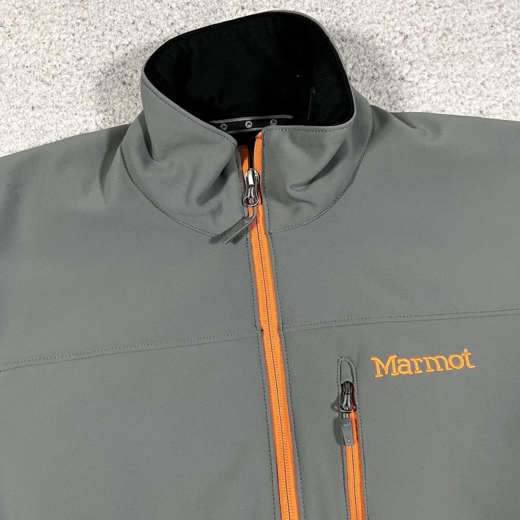 Marmot Marmot Jacket Mens S Gray Softshell Windbreaker Outdoor Hiking Fleece Lined Ski Size US S / EU 44-46 / 1 - 5 Thumbnail