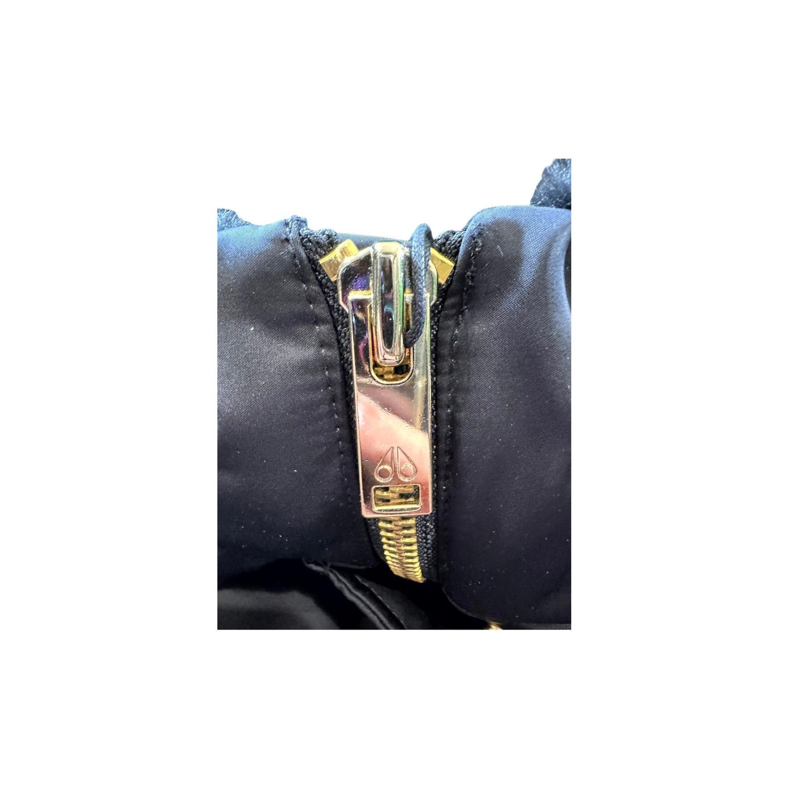 Moose Knuckles Moose Knuckles "Sterling St Parka" Black & Gold Jacket Size M / US 6-8 / IT 42-44 - 4 Thumbnail