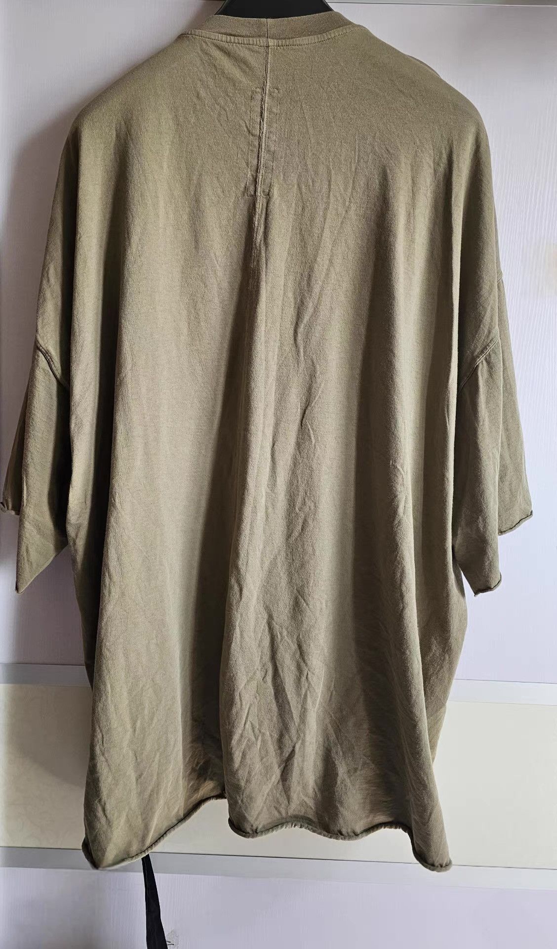 Rick Owens Rick Owens olive green short-sleeve T-shirt, Size US M / EU 48-50 / 2 - 2 Thumbnail
