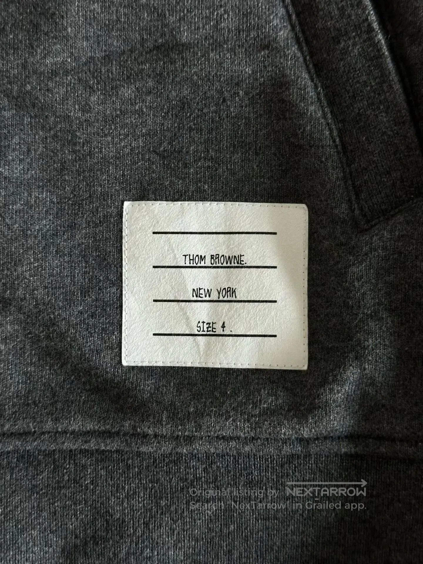Thom Browne Thom Browne Dark Gray Knit Blazer| Size US XL / EU 56 / 4 - 5 Thumbnail
