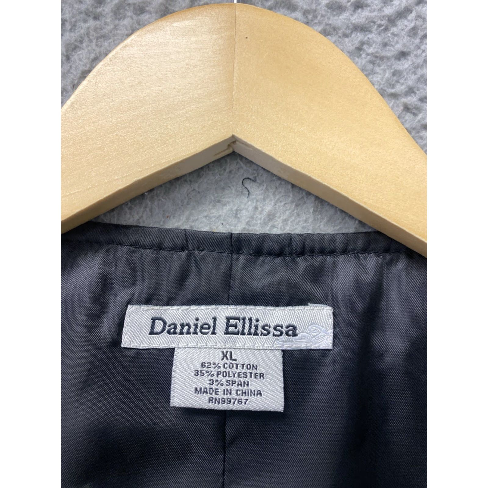 Vintage Daniel Ellissa Waistcoat Vest Gray XL /126-27 Size US XL / EU 56 / 4 - 7 Thumbnail