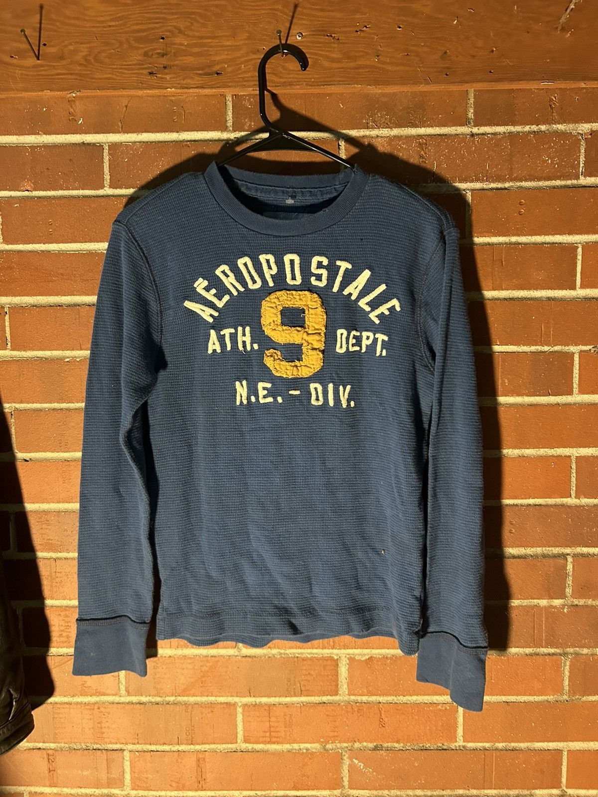 Aeropostale × Vintage Vintage Dyed Blue Aeropostale Knit Size US M / EU 48-50 / 2 - 1 Thumbnail