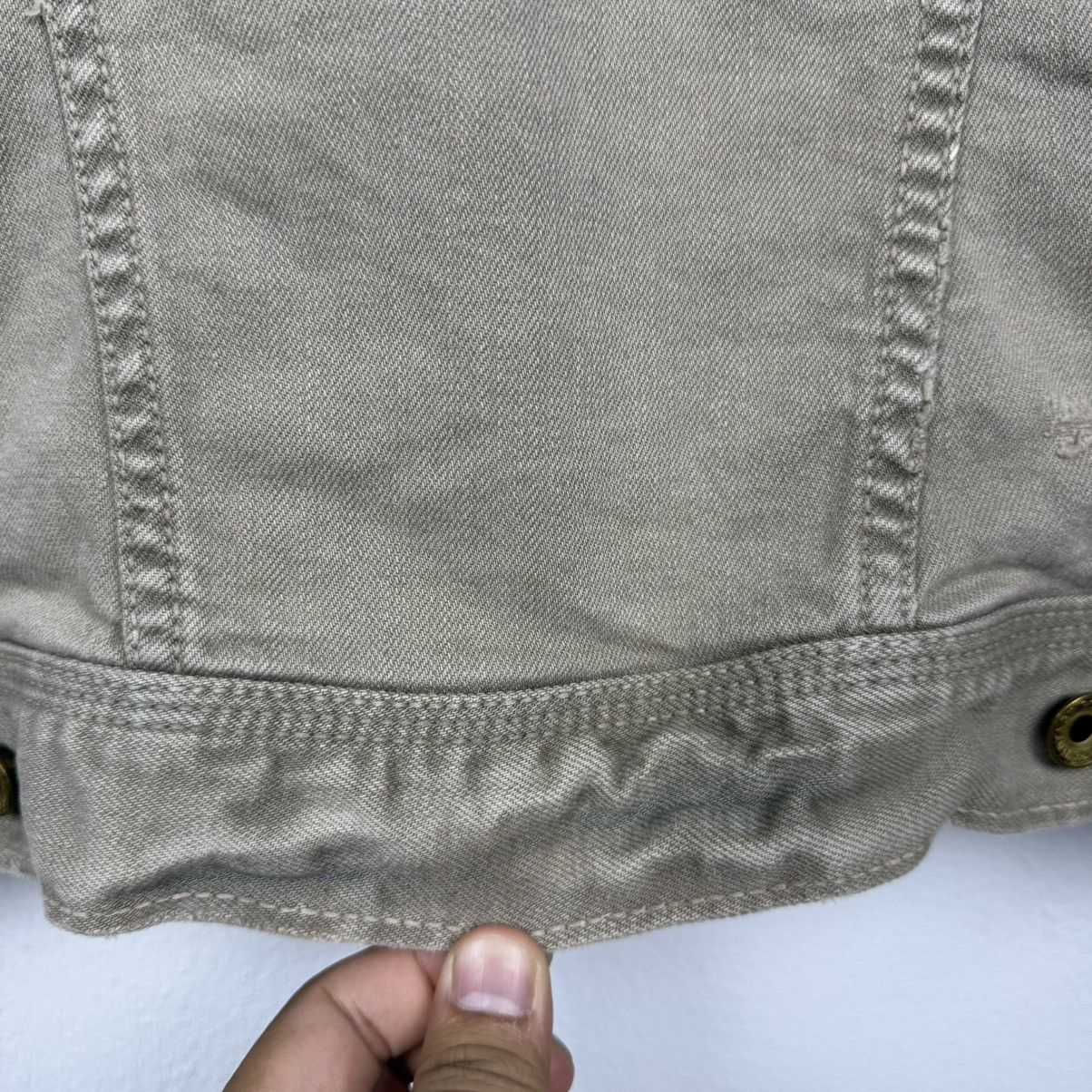 GOA GOA Distress y2k Punk Style Trucker Jacket Size US M / EU 48-50 / 2 - 8 Thumbnail