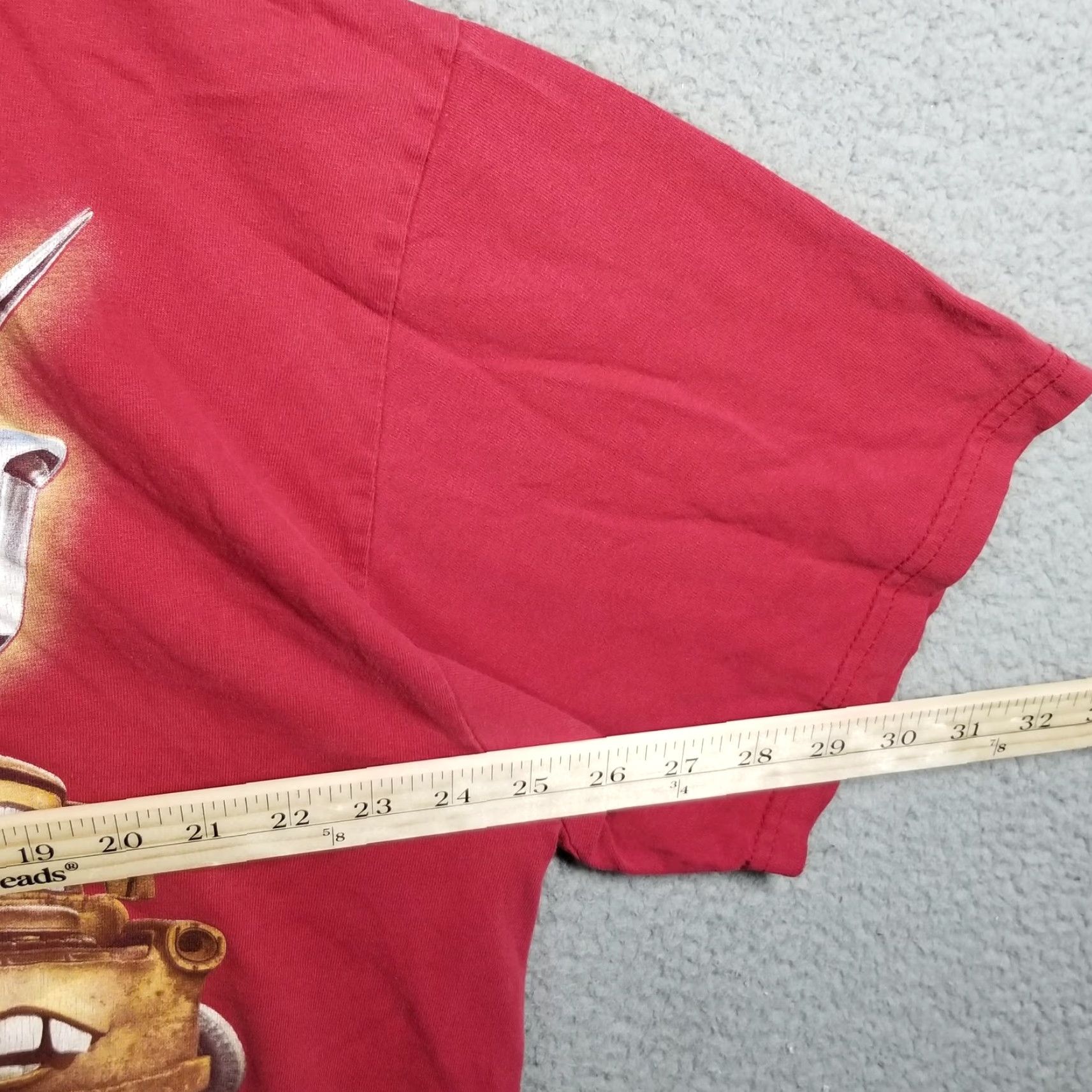 Disney VINTAGE Disney Pixar Cars T-Shirt Mens 2XL Red Lightning McQueen Mater Graphic Print Crew Neck Short Sleeve Toys & Games Size US XXL / EU 58 / 5 - 7 Thumbnail