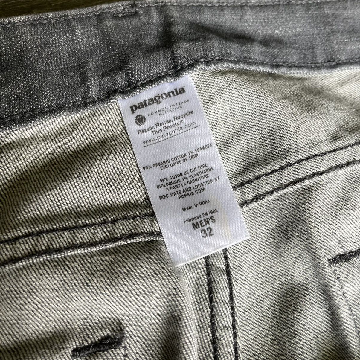 Patagonia Vintage Patagonia Organic Cotton Grey Buttonfly Denim Jeans Size US 32 / EU 48 - 10 Thumbnail