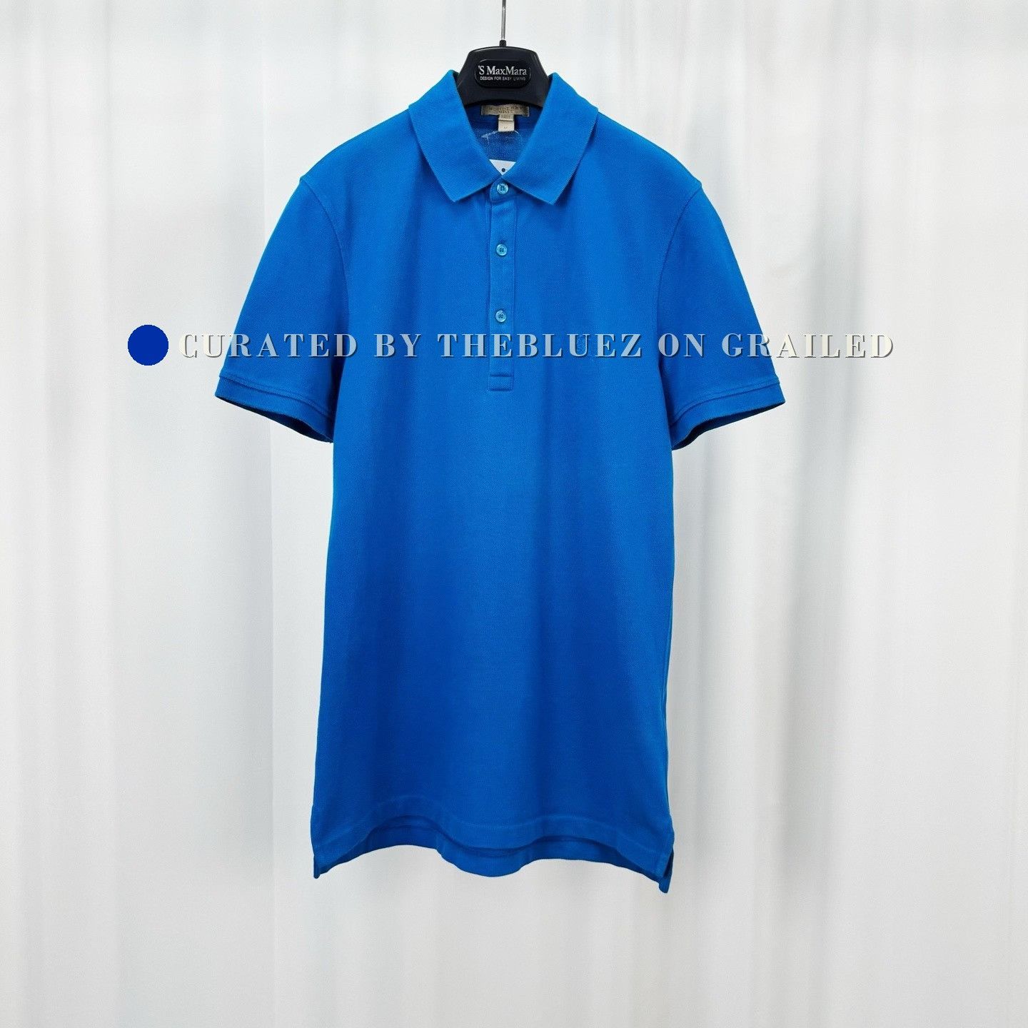 Burberry Burberry Embroidered Knight Polo Short Sleeve Size US M / EU 48-50 / 2 - 1 Thumbnail