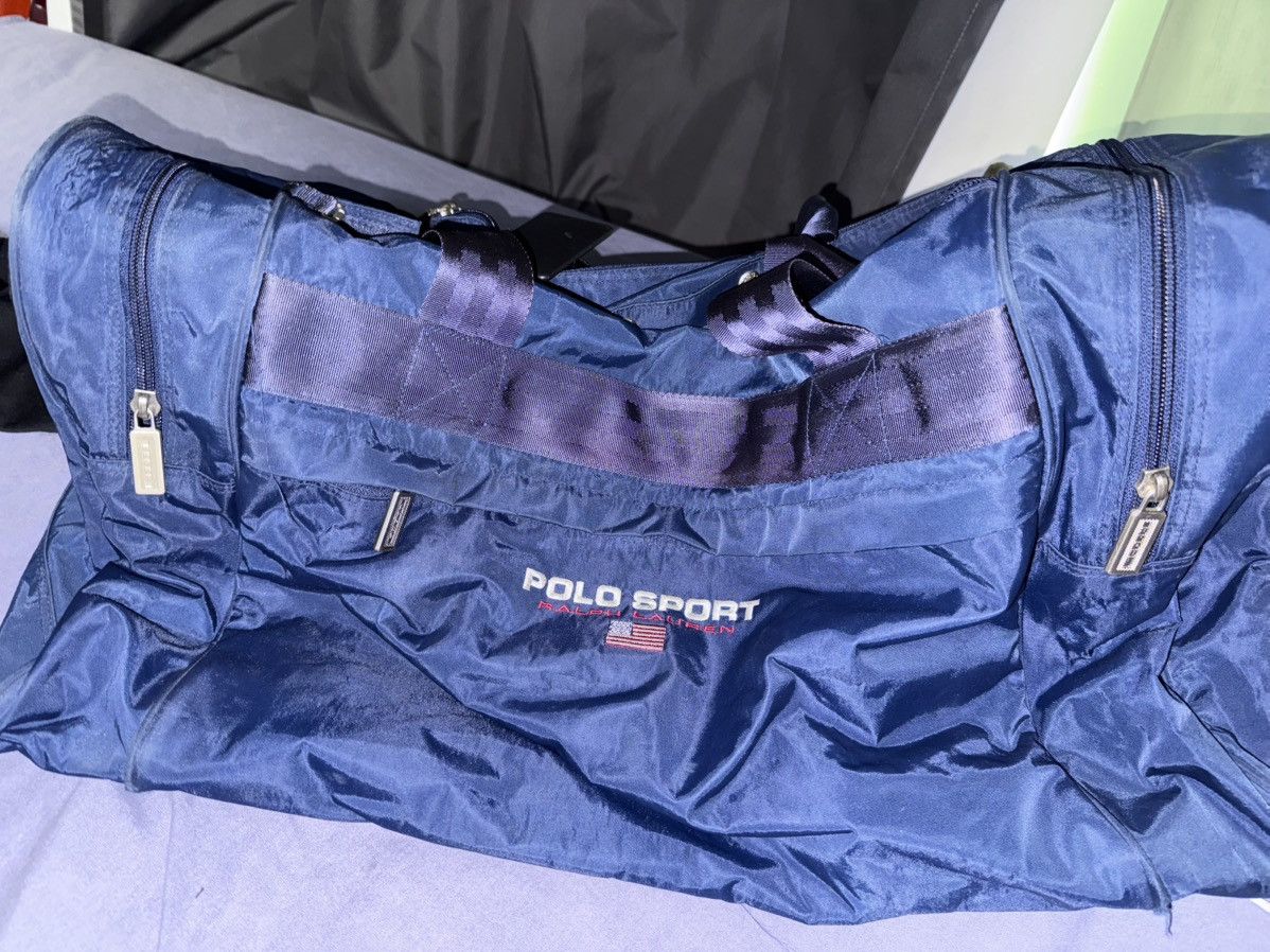 Polo Ralph Lauren Vintage Polo Sport Ralph Lauren Duffel Bag–MadeinKorea 1990s Size ONE SIZE - 1 Thumbnail