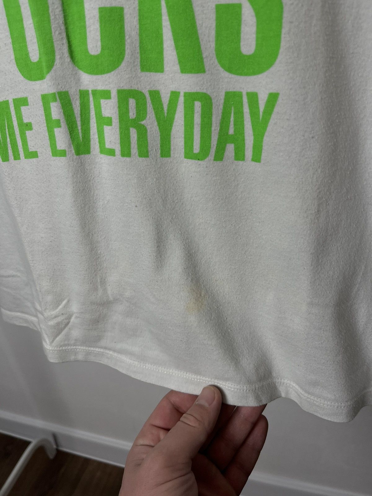 Fuck Art, Make Tees 90s I Dont Need Sex The Government Fucks Me Tee USA Style Size US M / EU 48-50 / 2 - 4 Thumbnail
