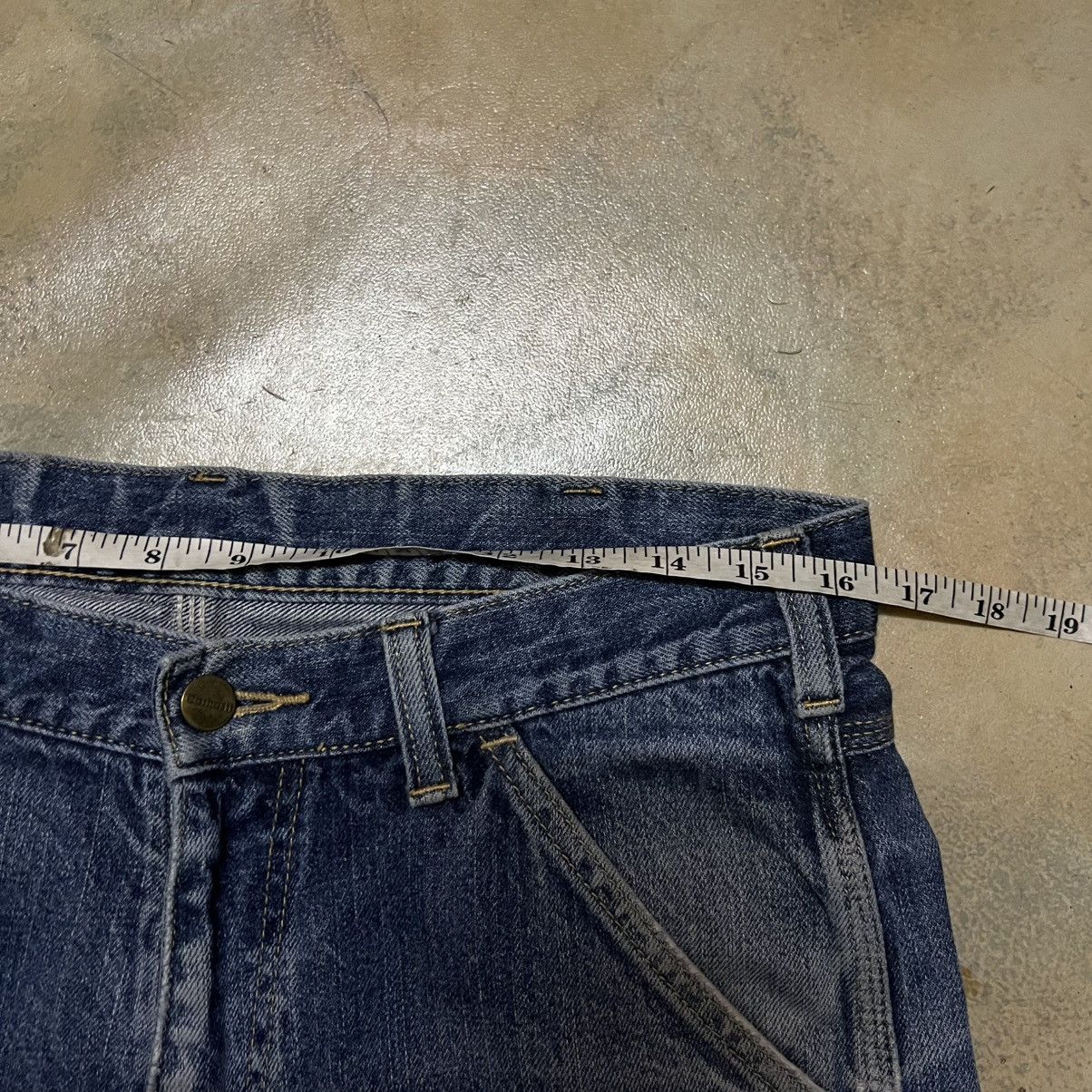 Carhartt Carhartt Carpenter Pants Distressed Style Size US 33 - 9 Thumbnail