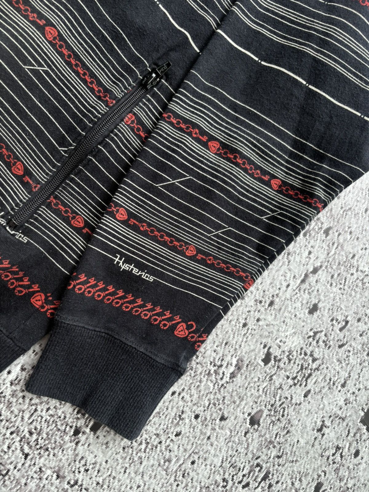 Hysteric Glamour Hysteric glamour Stripe Zip Hoodie Size US M / EU 48-50 / 2 - 5 Thumbnail