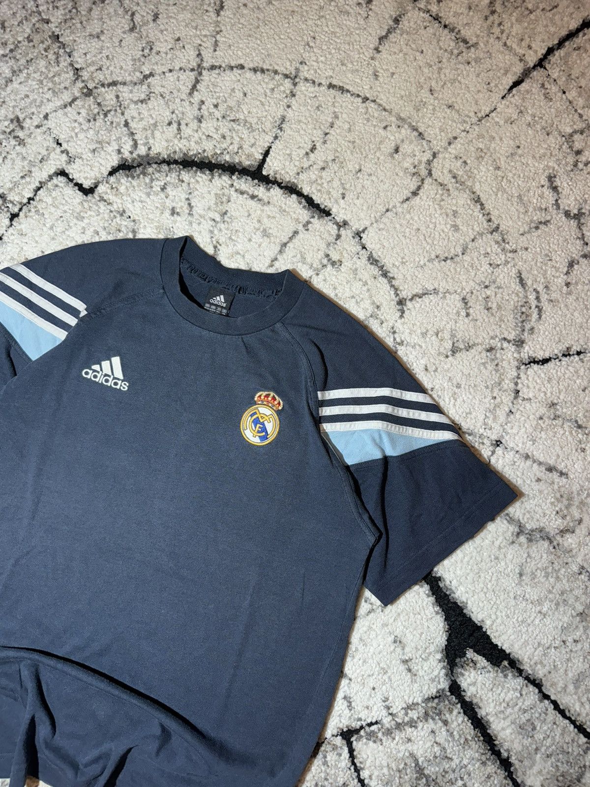 Adidas × Vintage Vintage Real Madrid Adidas Training T Shirt Small size Size US S / EU 44-46 / 1 - 2 Thumbnail