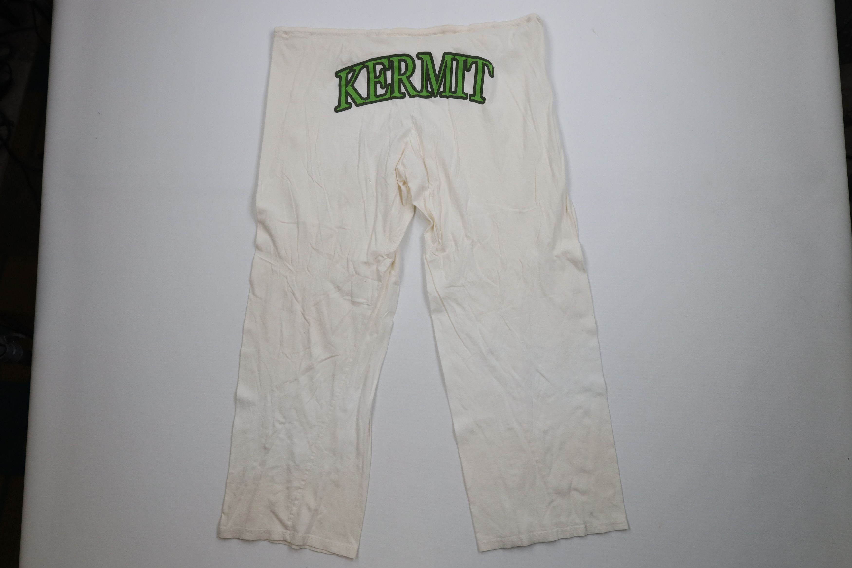 Vintage Vintage Y2K 2002 Muppets Kermit the Frog Wide Leg Pants Size 42" / US 20 - 9 Thumbnail