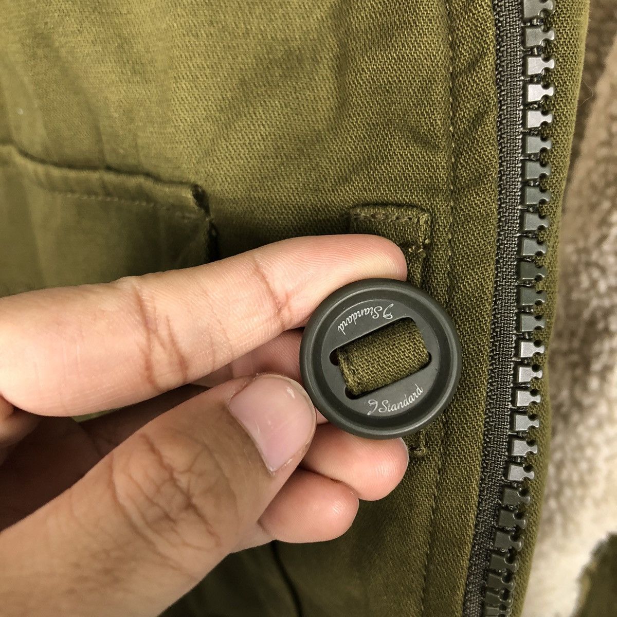 Japanese Brand 🔥 JOURNAL STANDARD Sherpa-Lined Hooded M-65 Field Jacket Size US M / EU 48-50 / 2 - 18 Thumbnail