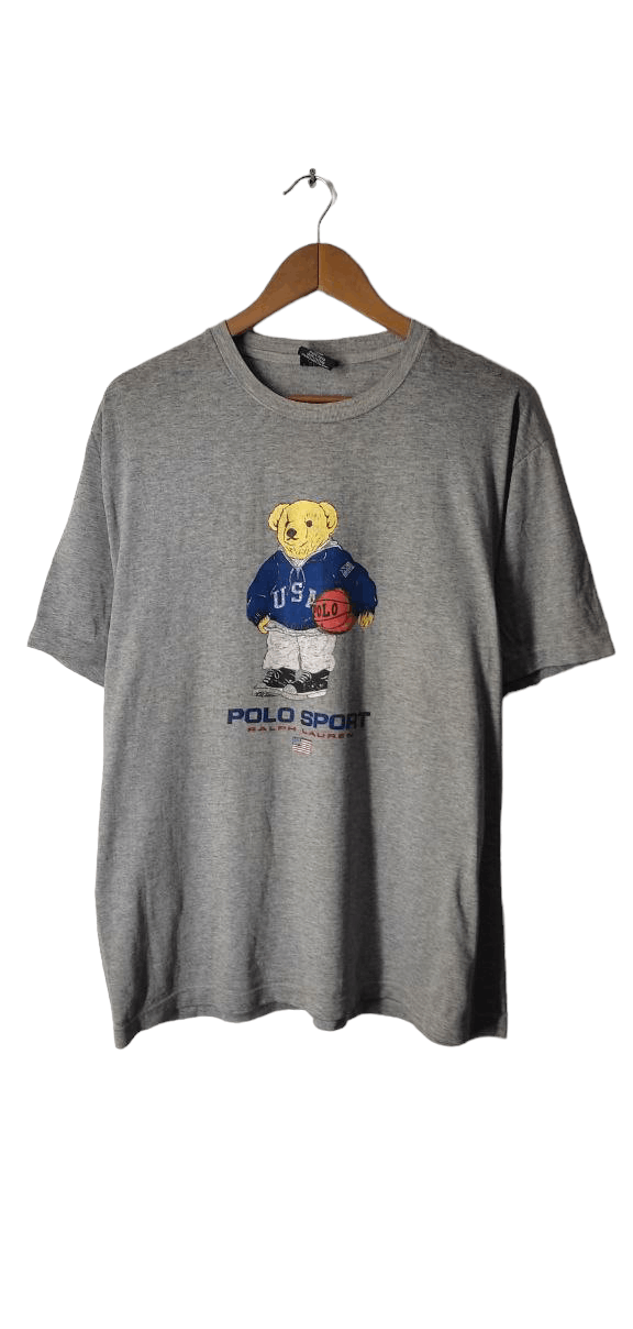 Polo Ralph Lauren VINTAGE PRL POLO BEAR POLO SPORT RALPH LAUREN TEE Size US L / EU 52-54 / 3 - 1 Thumbnail