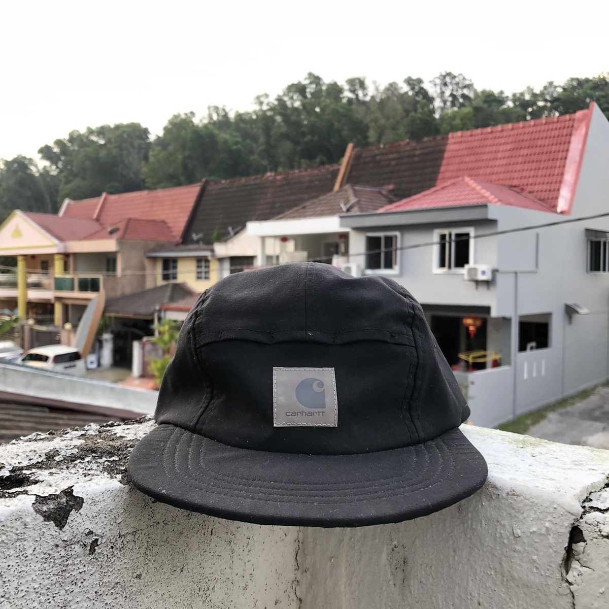 Carhartt Kilda Cap | Carhartt WIP | Black Reflective 5 Panel Hat, Size ONE SIZE - 2 Thumbnail