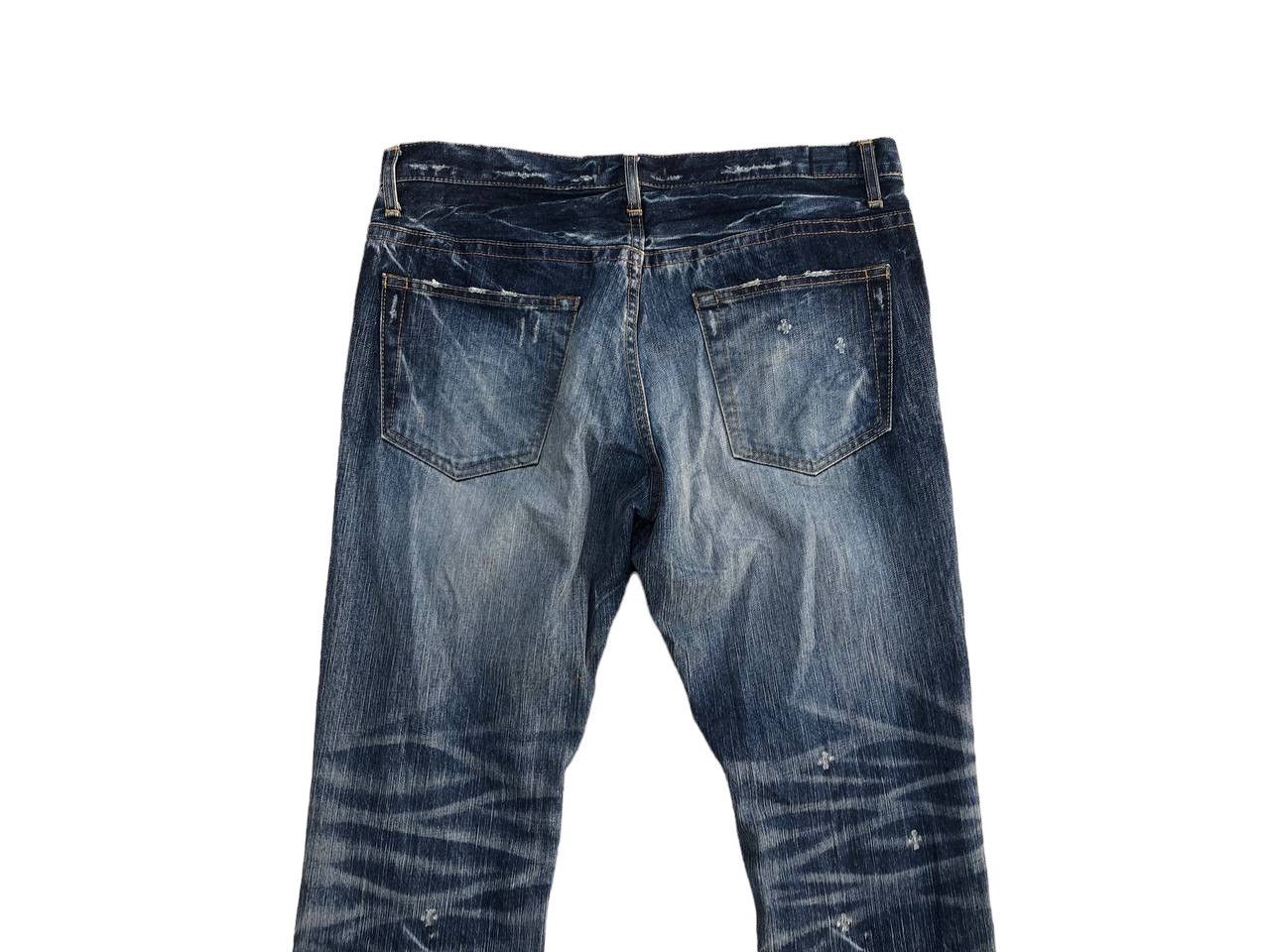 Japanese Brand FLARE BLUE WAY DENIM MADE IN NIPPON Size US 34 / EU 50 - 11 Thumbnail
