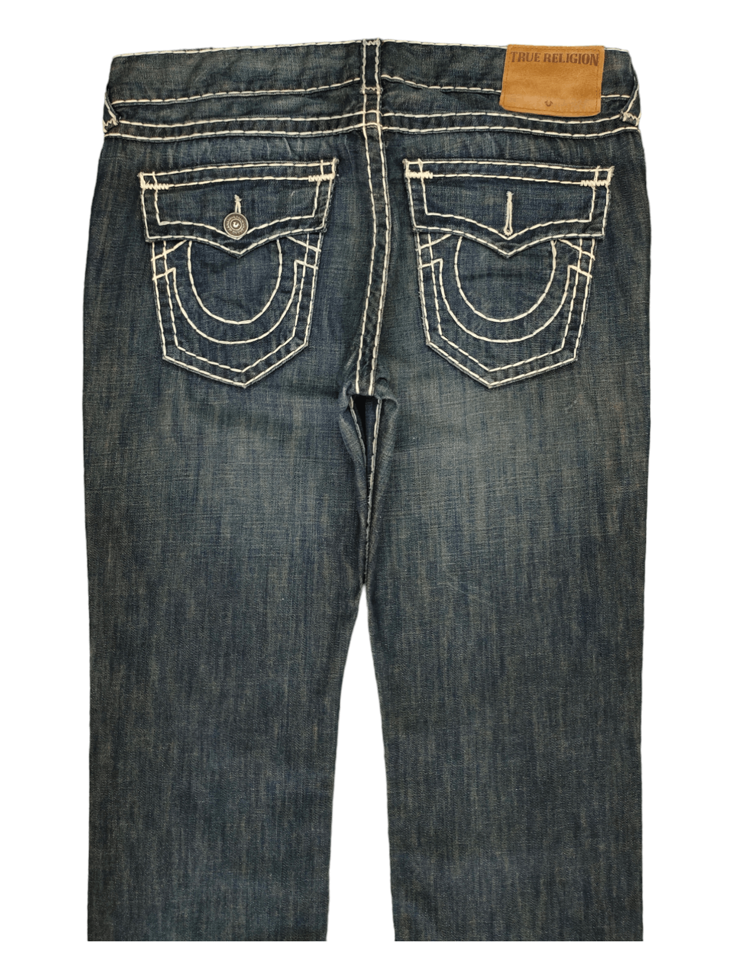 True Religion Vintage Y2k True Religion Big Stitch Denim Pants Streetwear Size US 38 / EU 54 - 2 Thumbnail