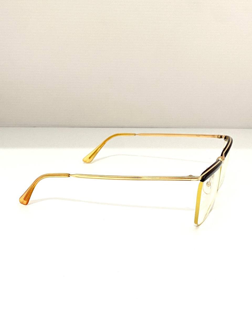 Other Amor France Gold Plated Brow Eyeglasses Vintage Size ONE SIZE - 4 Thumbnail