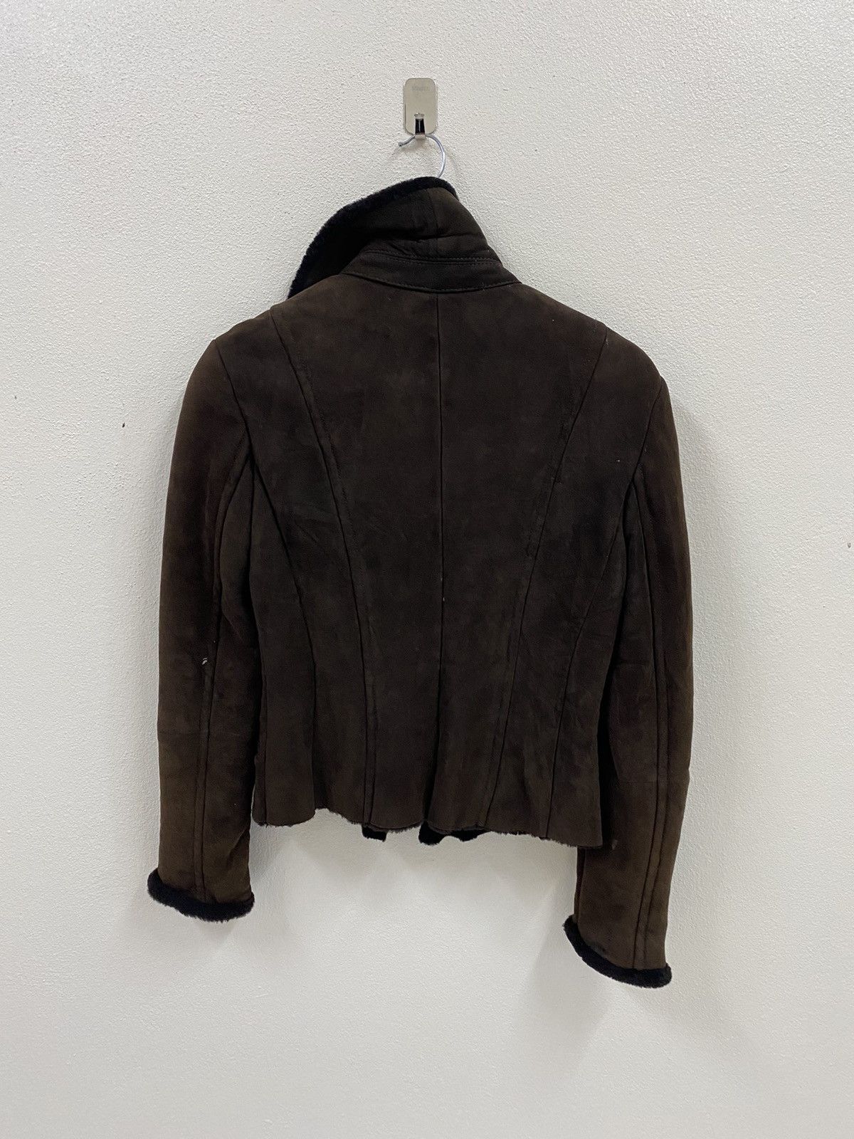 Max Mara Weekend Max Mara Leather Verra Pelle Jacket Size XS / US 0-2 / IT 36-38 - 3 Thumbnail