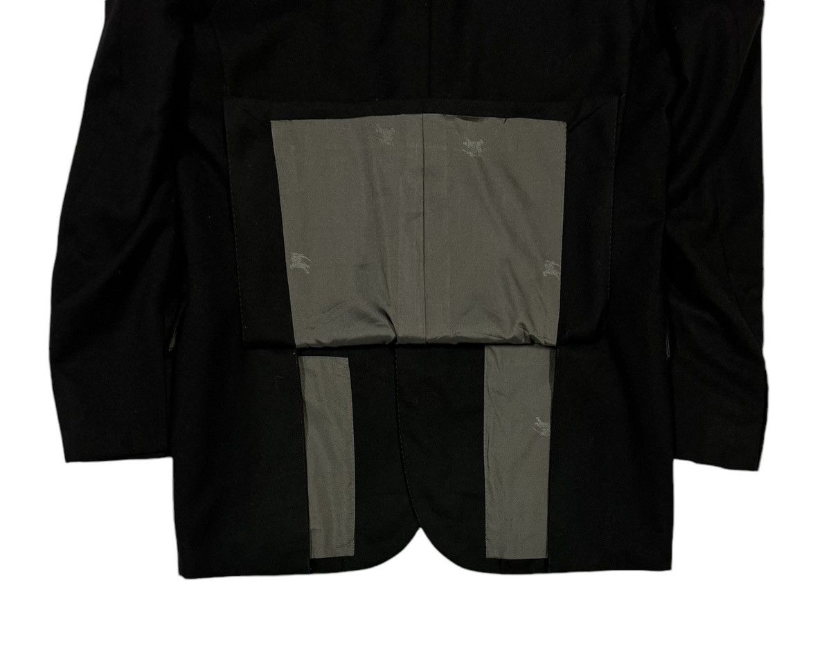 Burberry Burberry London Black Silver Hardware Blazer Coat Size 46R - 16 Thumbnail