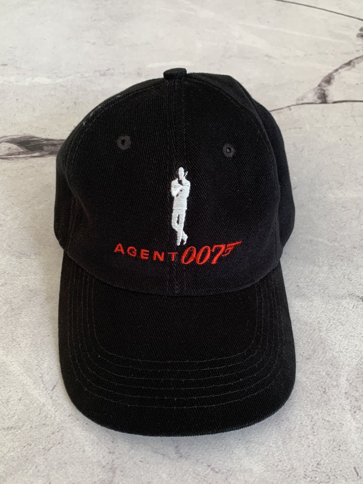 Vintage Agent 007 Vintage 90s James Bond The World Is Not Enough Hat Size ONE SIZE - 2 Thumbnail