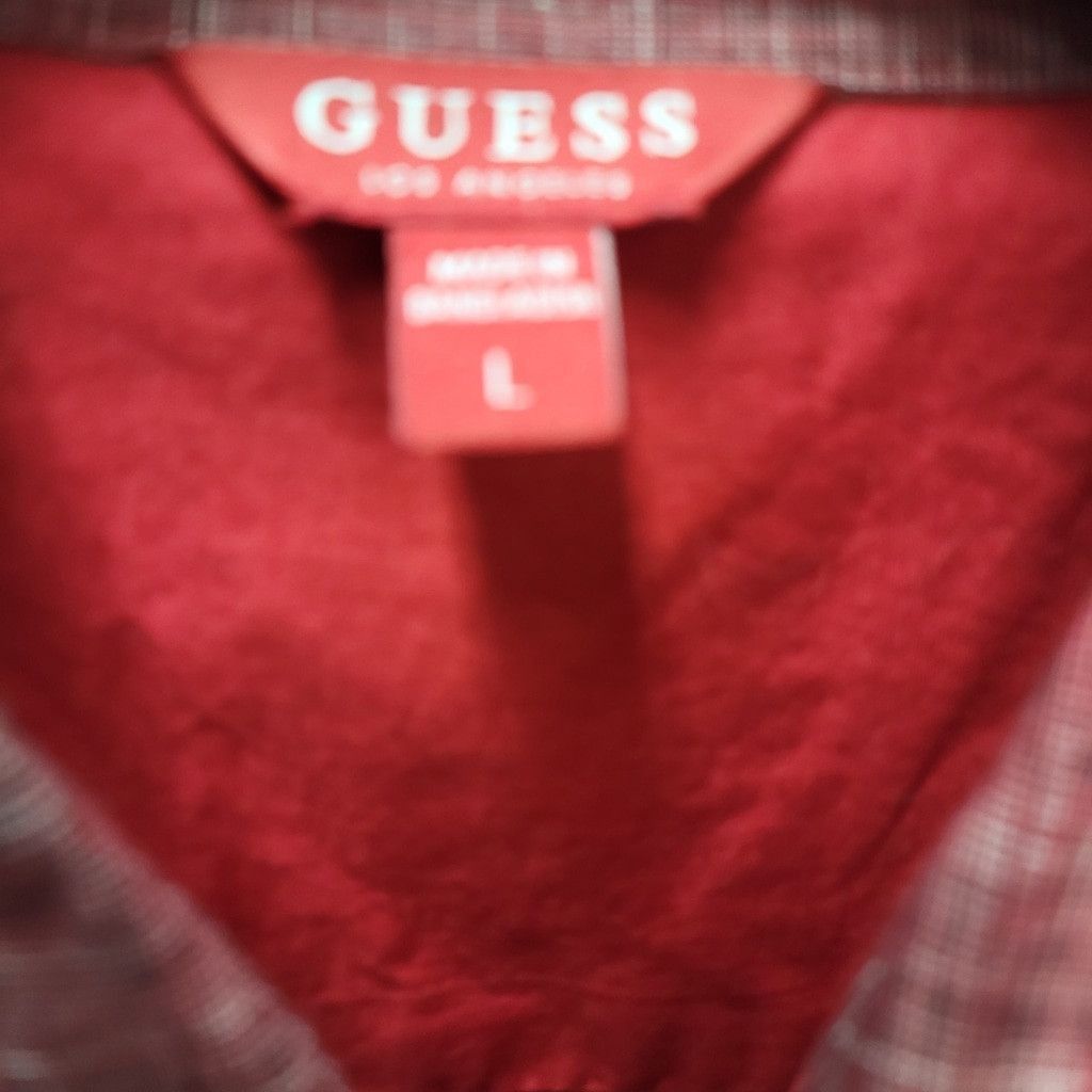 Guess GUESS Men's Slim-Fit Button-Up Shirt Size Large Size US L / EU 52-54 / 3 - 5 Thumbnail