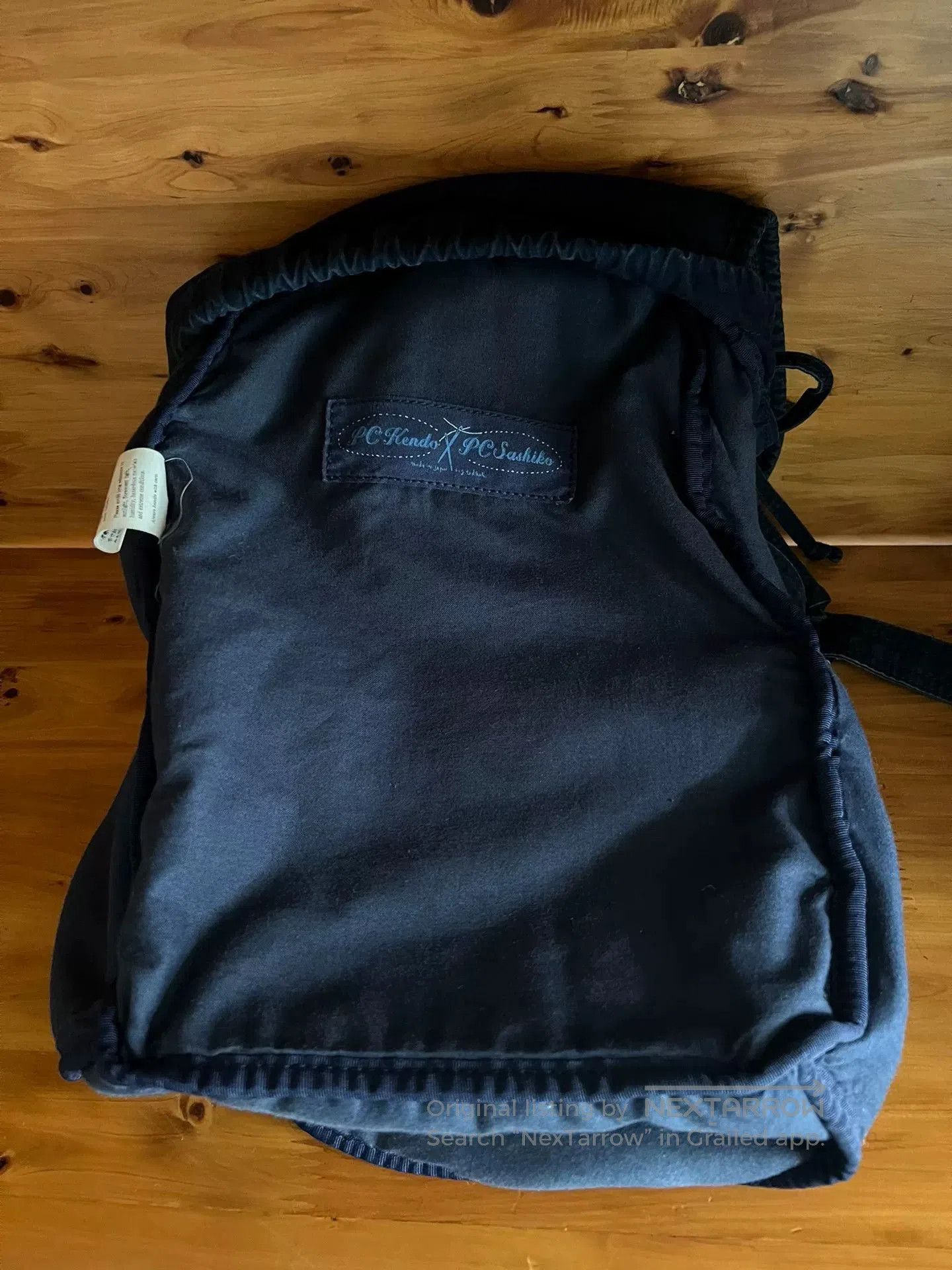 Porter Classic Porter Classic Mini Indigo Kendo Backpack. Size ONE SIZE - 6 Thumbnail