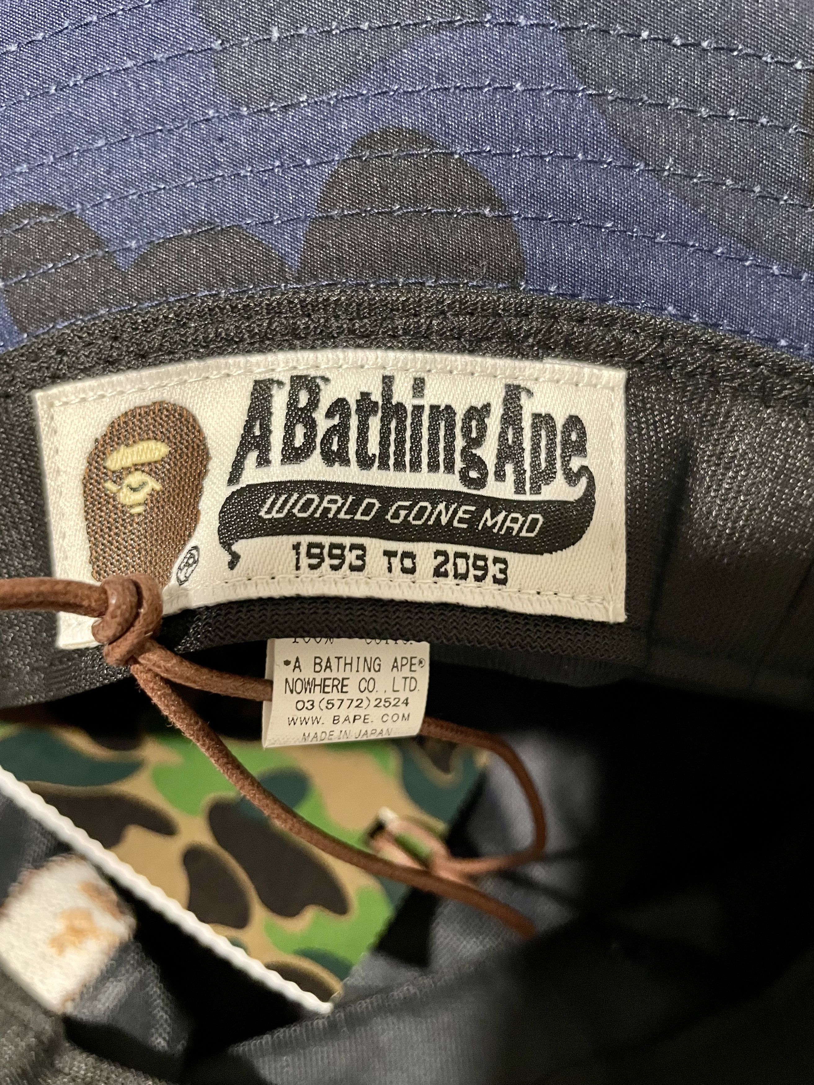 Bape Color Camo Bucket Hat Size ONE SIZE - 7 Thumbnail