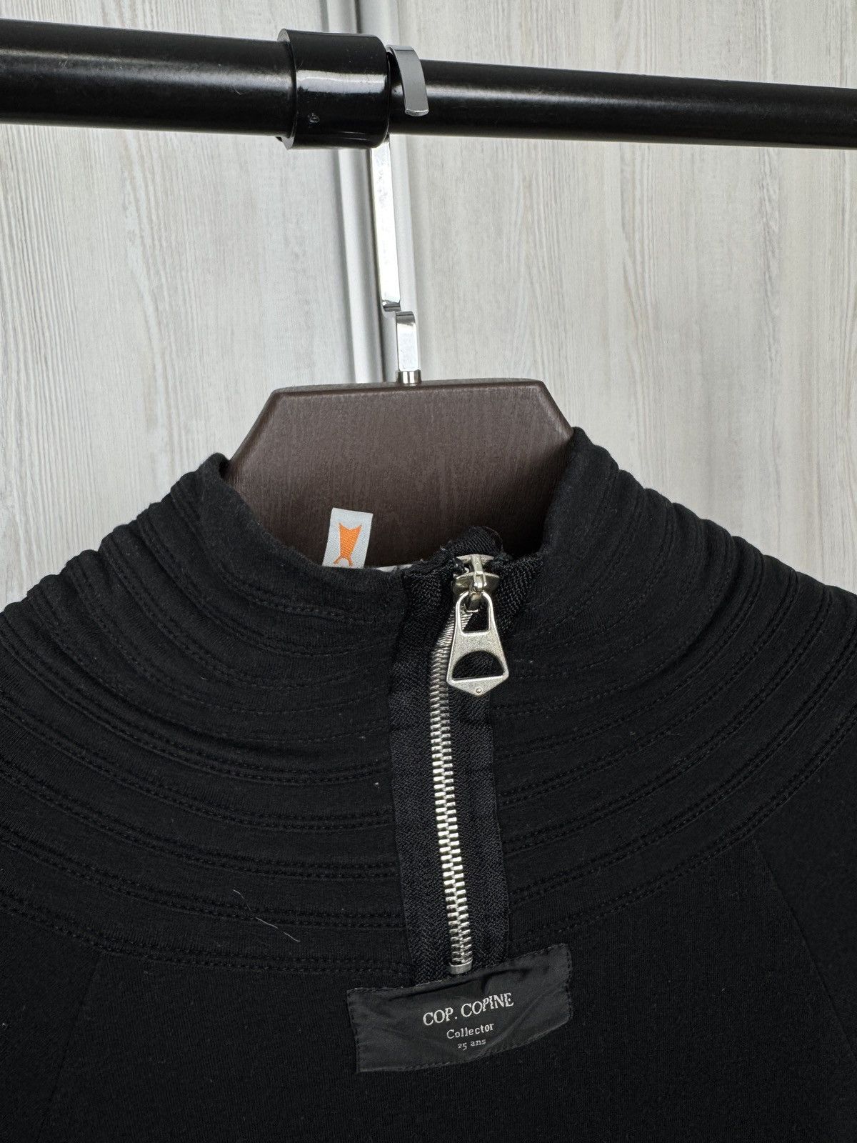 Cop Copine Cop. Copine Collector 25 ans black tunic dress avant garde Size S / US 4 / IT 40 - 12 Thumbnail