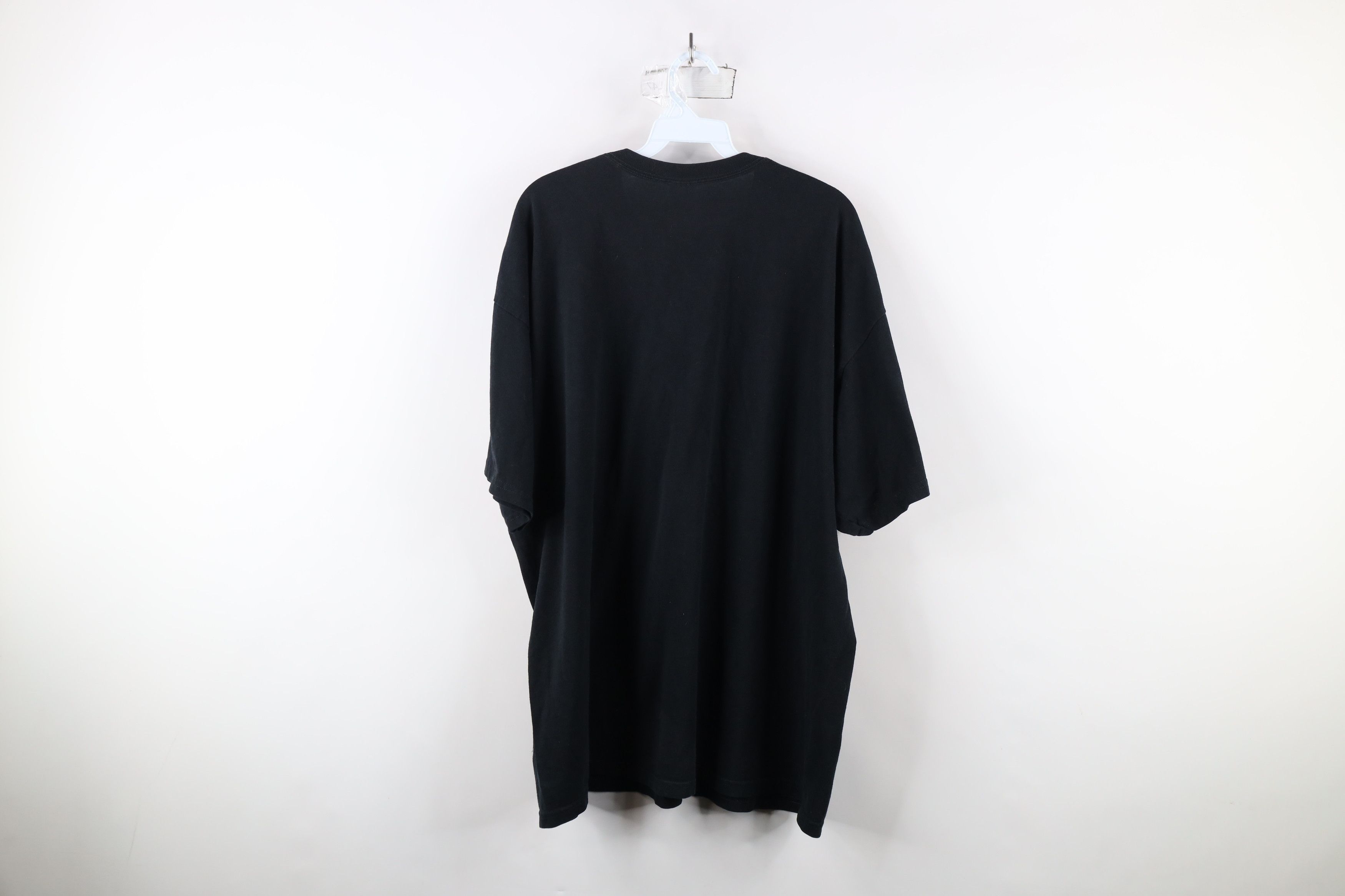 Vintage Vintage 90s Y2K Streetwear Blank Short Sleeve T-Shirt Black Size US XXL / EU 58 / 5 - 9 Thumbnail