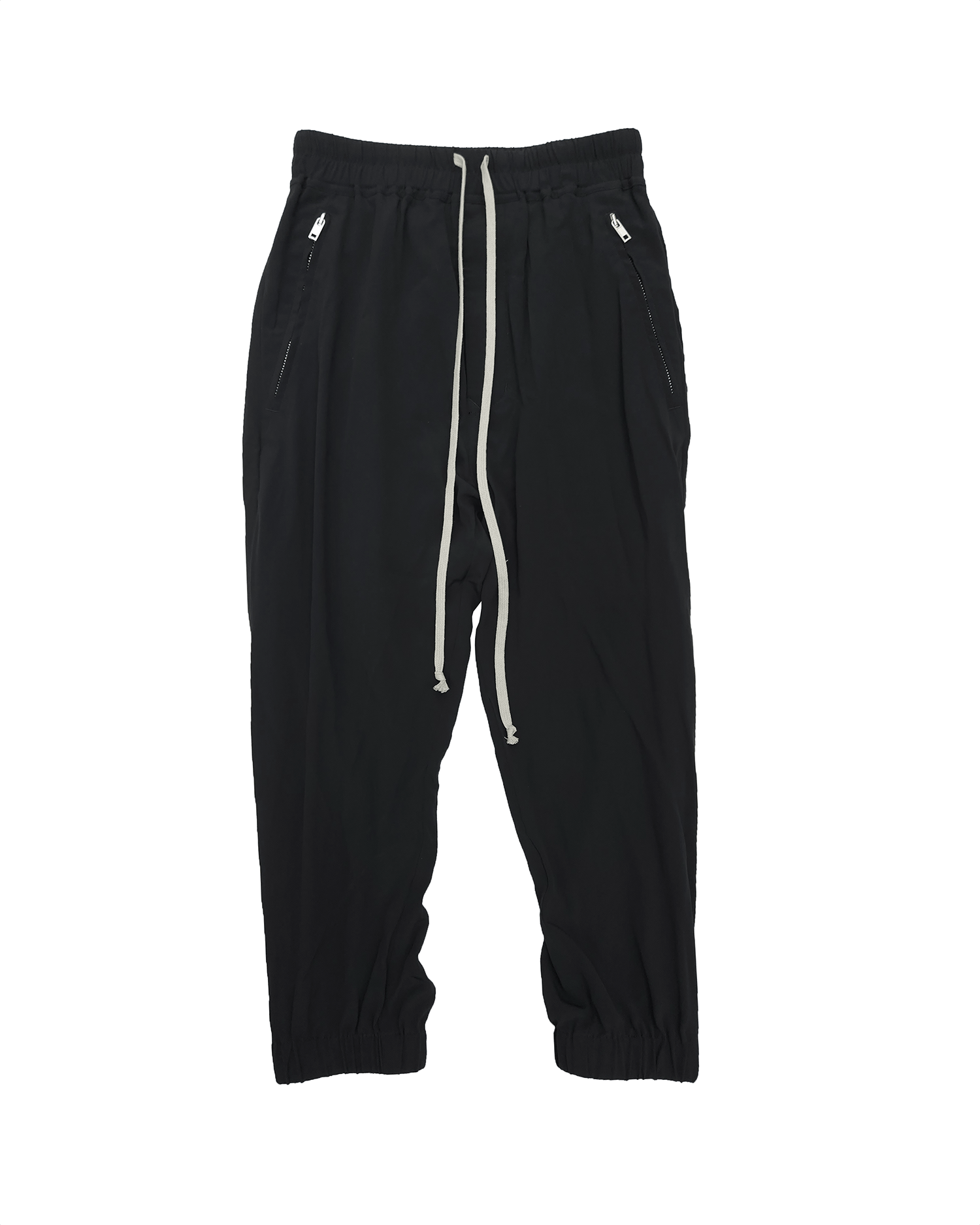 Rick Owens Rick Owens "Edfu" Cropped Track Trousers Size 26" / US 2 / IT 38 - 1 Thumbnail