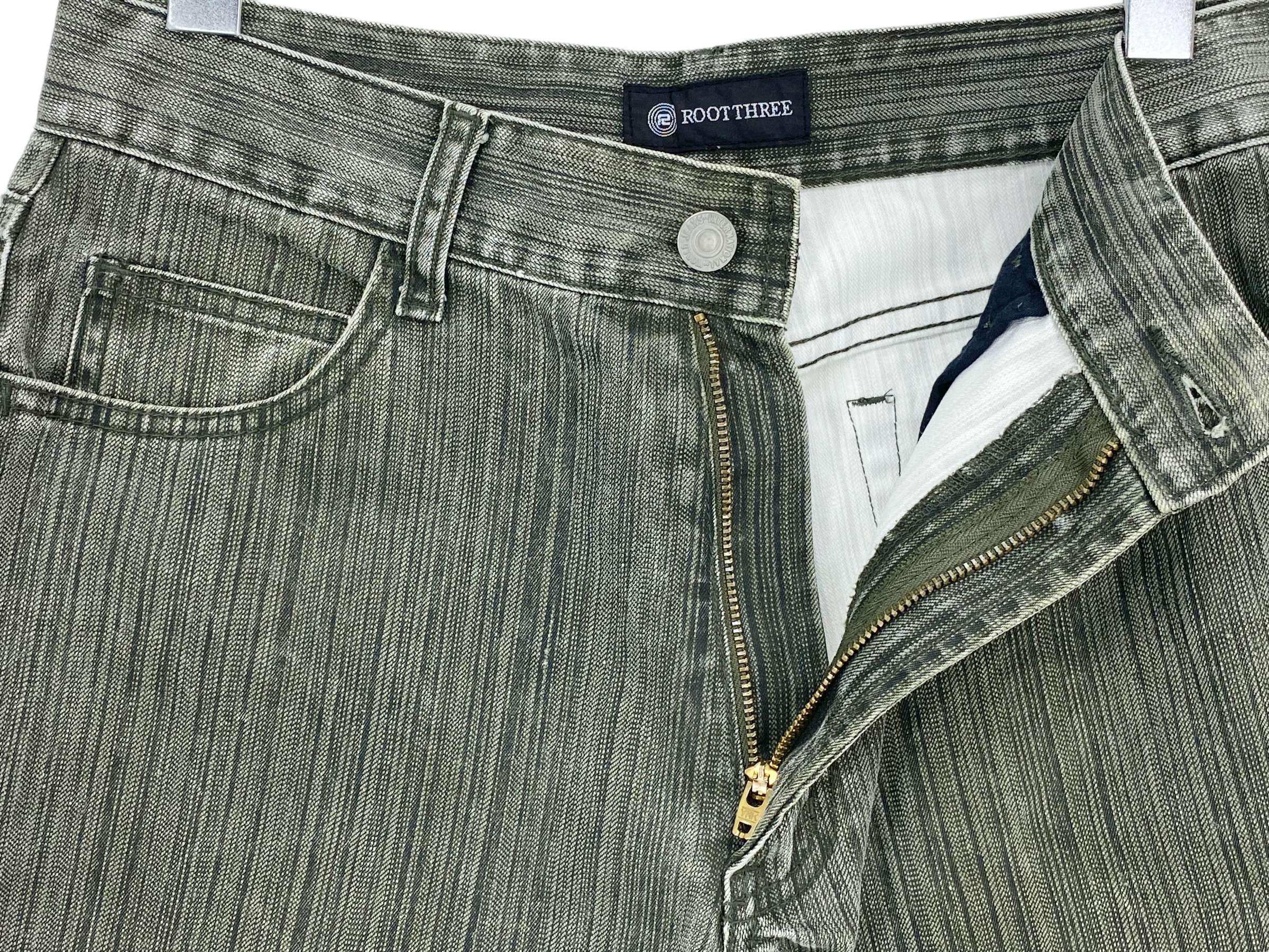 Japanese Brand Root Three Jeans Stripes Japanese Brand Pants Size US 28 / EU 44 - 9 Thumbnail