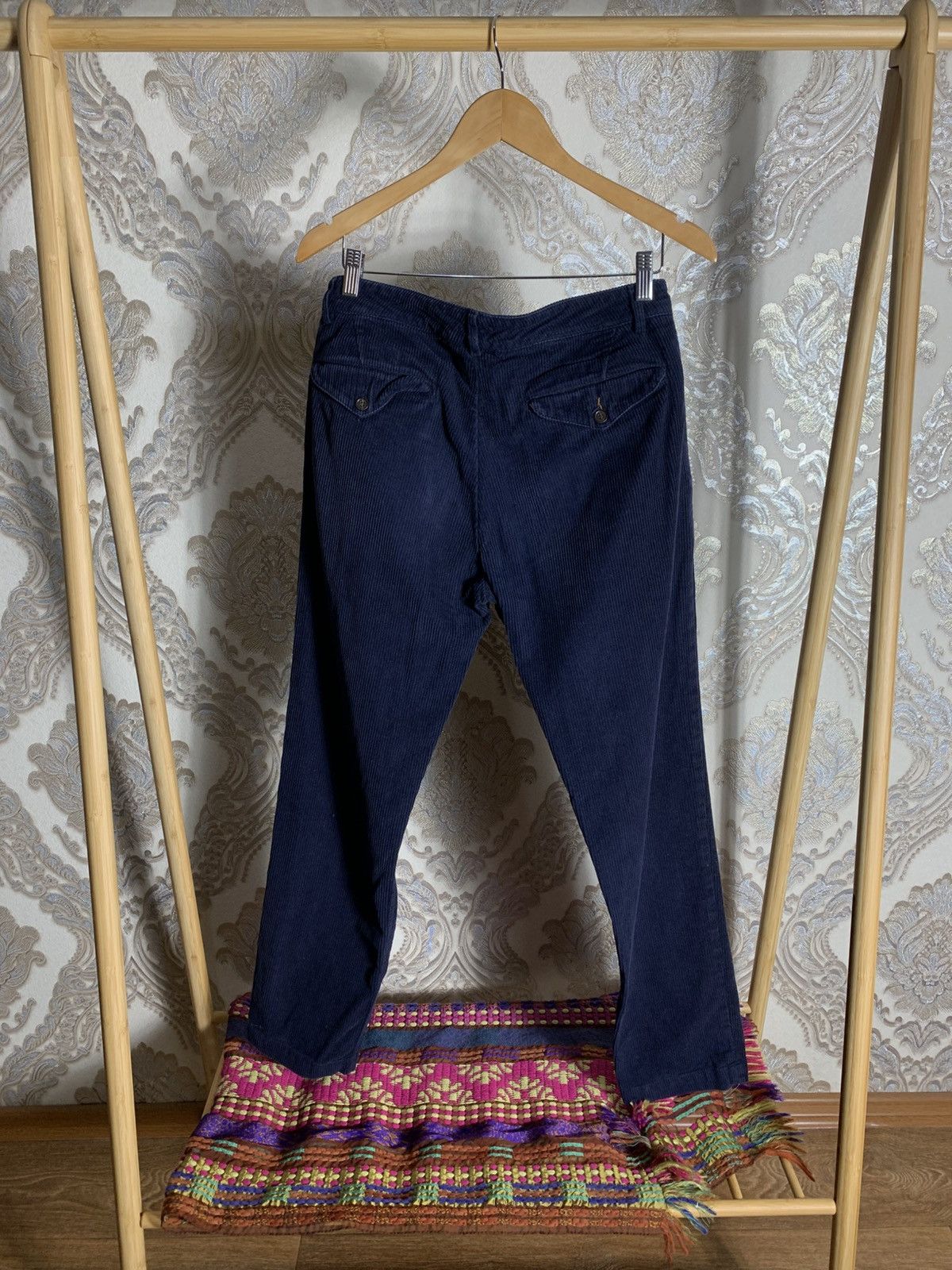 Universal Works VINTAGE UNIVERSAL WORKS VELVET DESIGNER RETRO CASUAL Y2K 90s Size US 30 / EU 46 - 4 Thumbnail